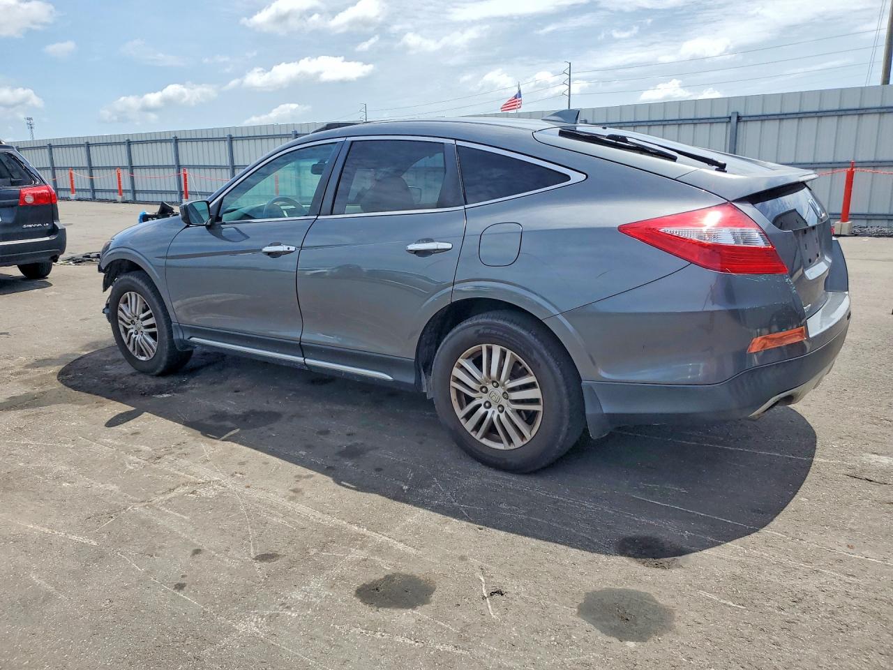 2013 Honda Crosstour Ex Gray vin: 5J6TF3H36DL004354