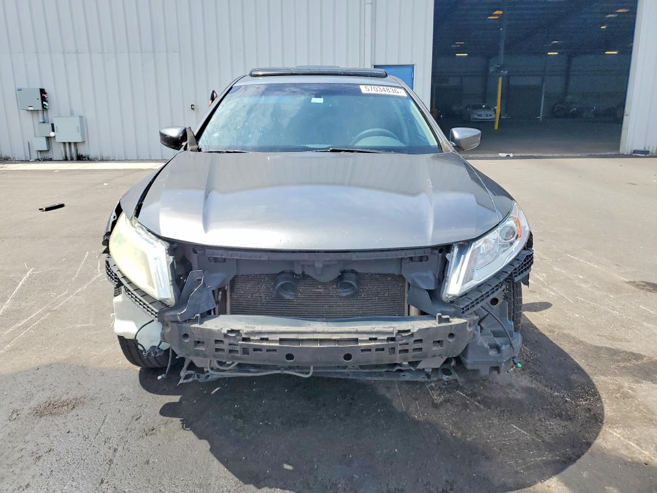 2013 Honda Crosstour Ex Gray vin: 5J6TF3H36DL004354