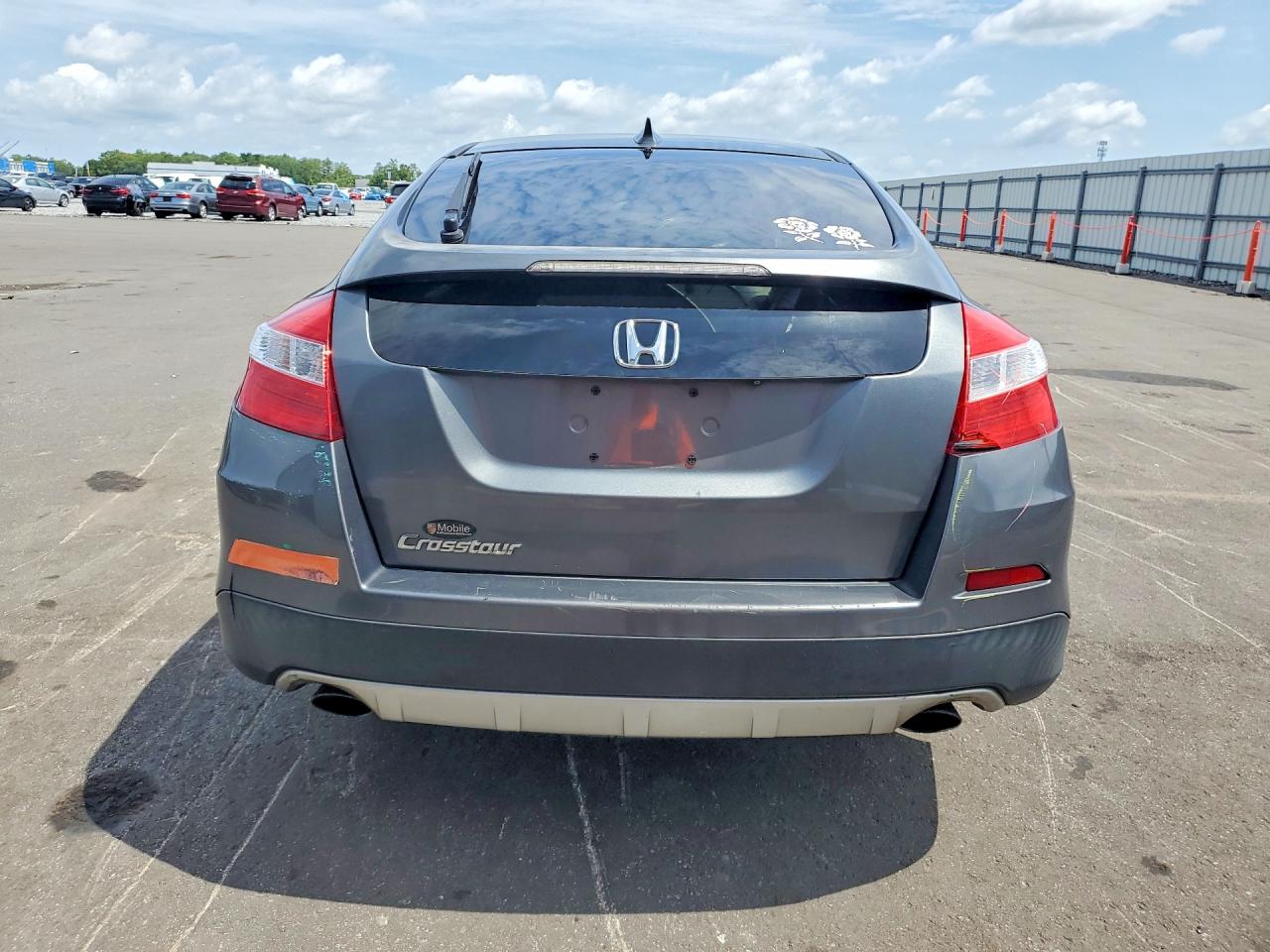 2013 Honda Crosstour Ex Gray vin: 5J6TF3H36DL004354