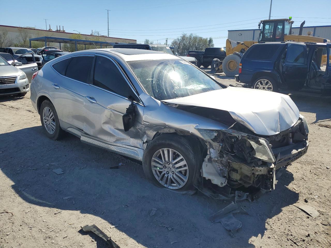 2012 Honda Crosstour Ex Серебряный vin: 5J6TF3H37CL003406