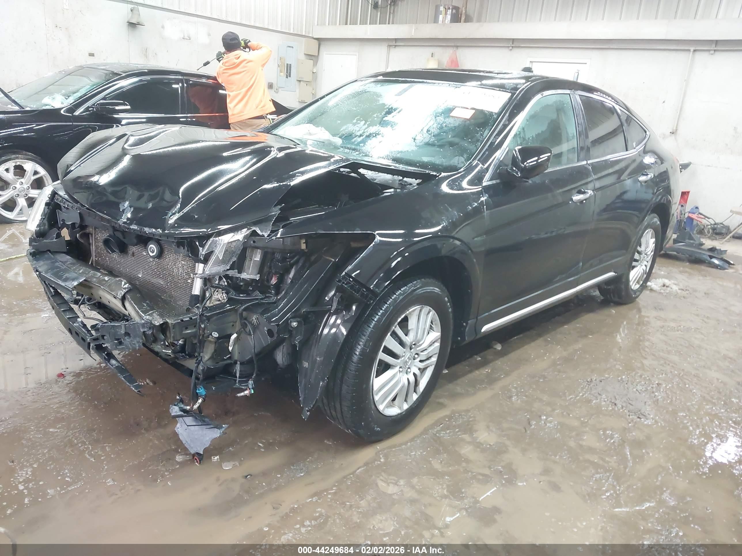 2013 Honda Crosstour Ex Black vin: 5J6TF3H37DL000992
