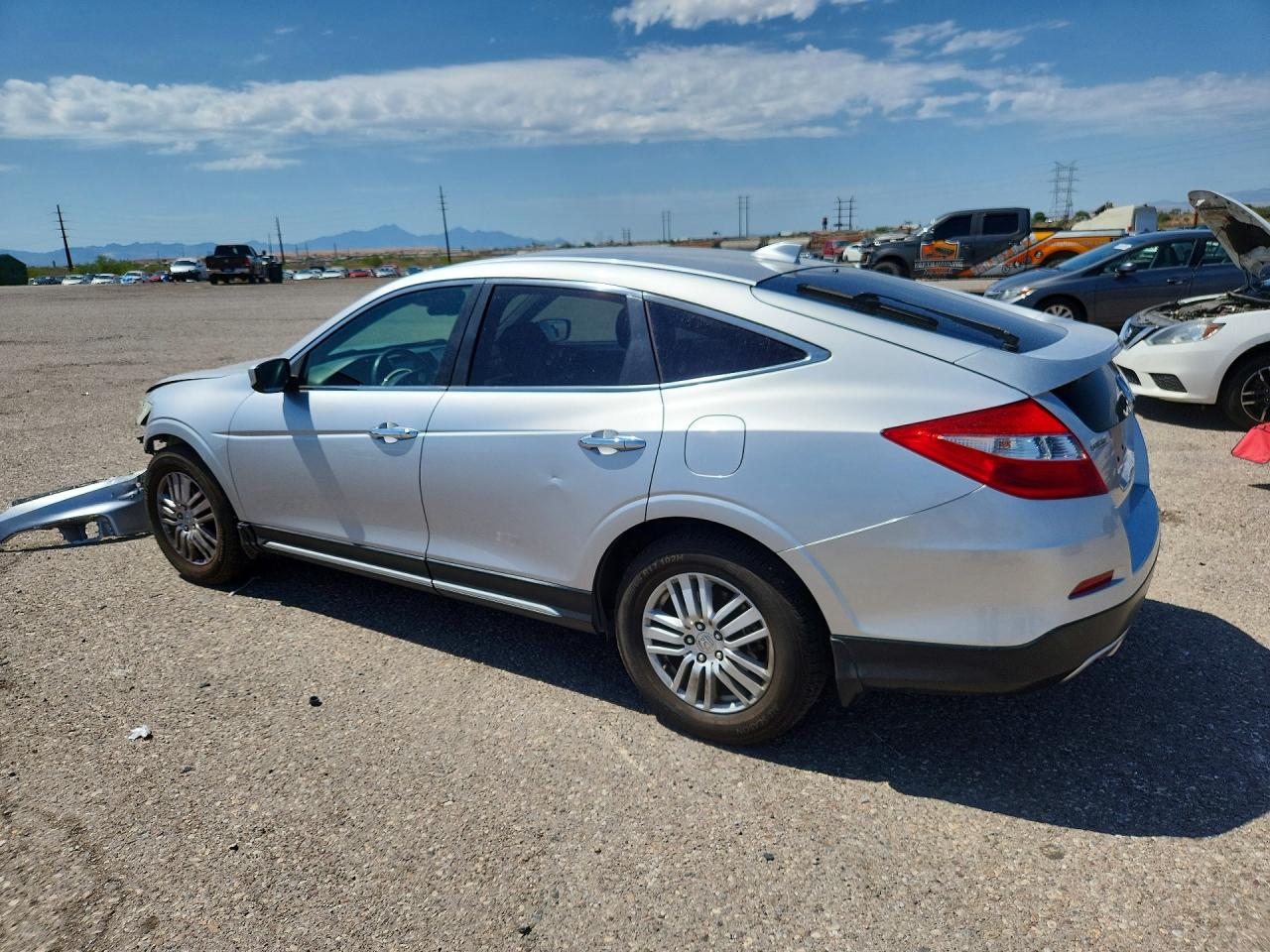 2013 Honda Crosstour Ex Silver vin: 5J6TF3H38DL002119