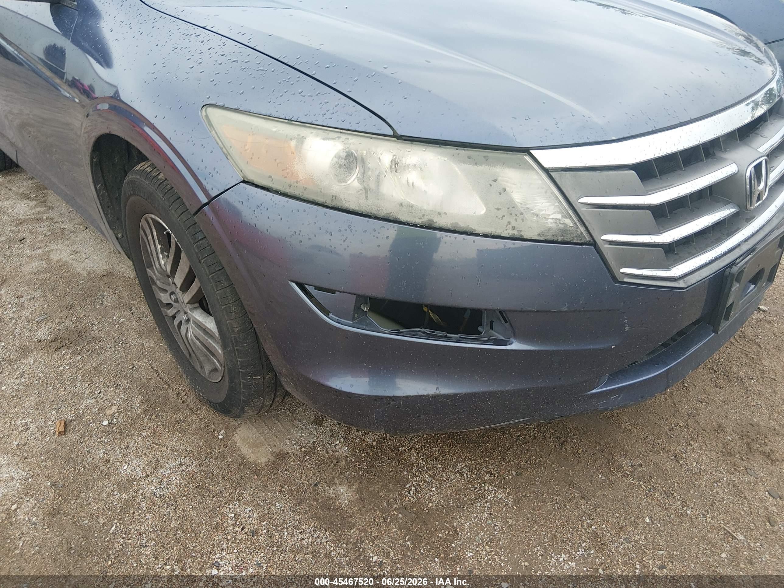 2012 Honda Crosstour 2.4 Ex Blue vin: 5J6TF3H39CL006159