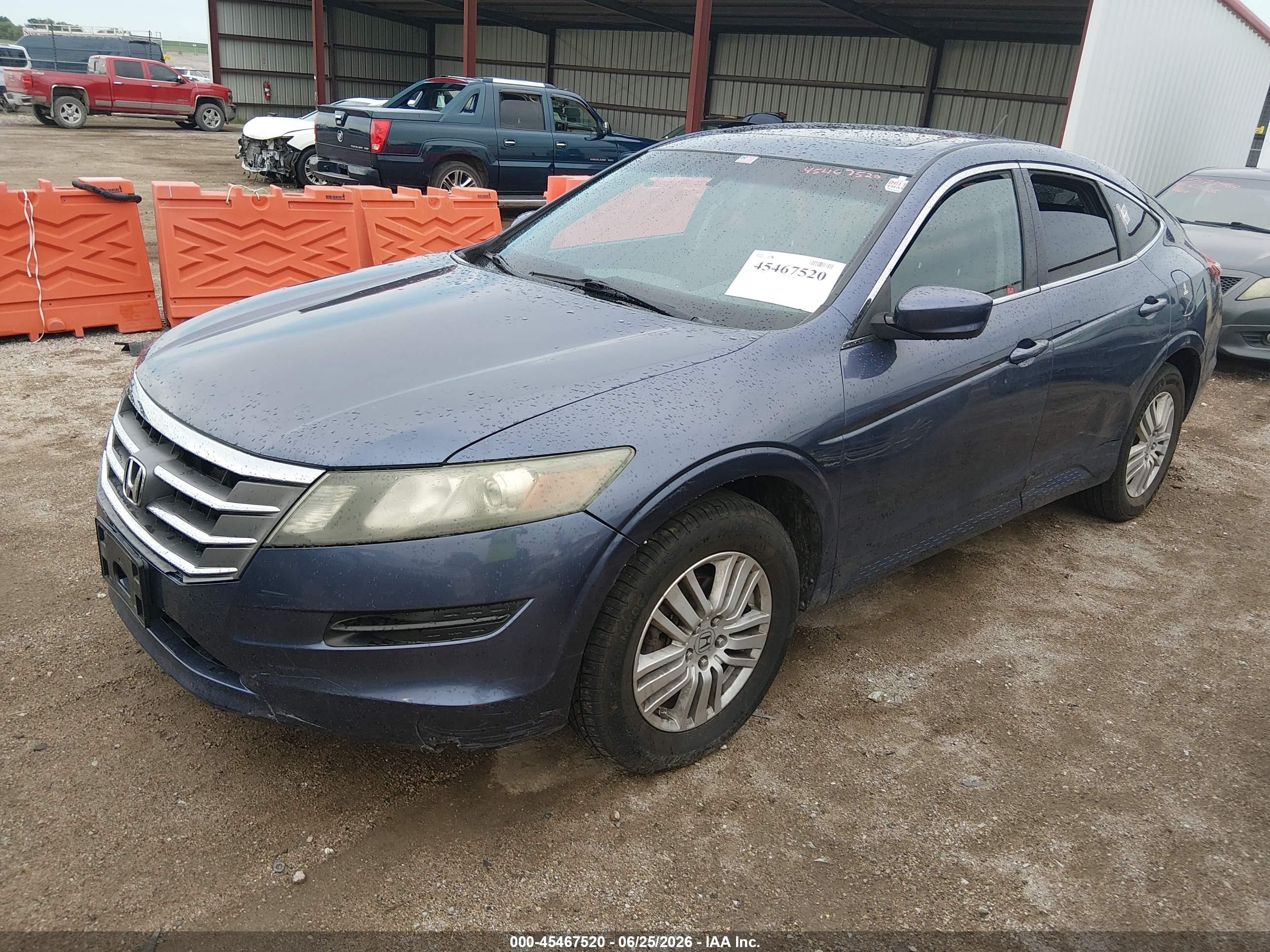 2012 Honda Crosstour 2.4 Ex Blue vin: 5J6TF3H39CL006159