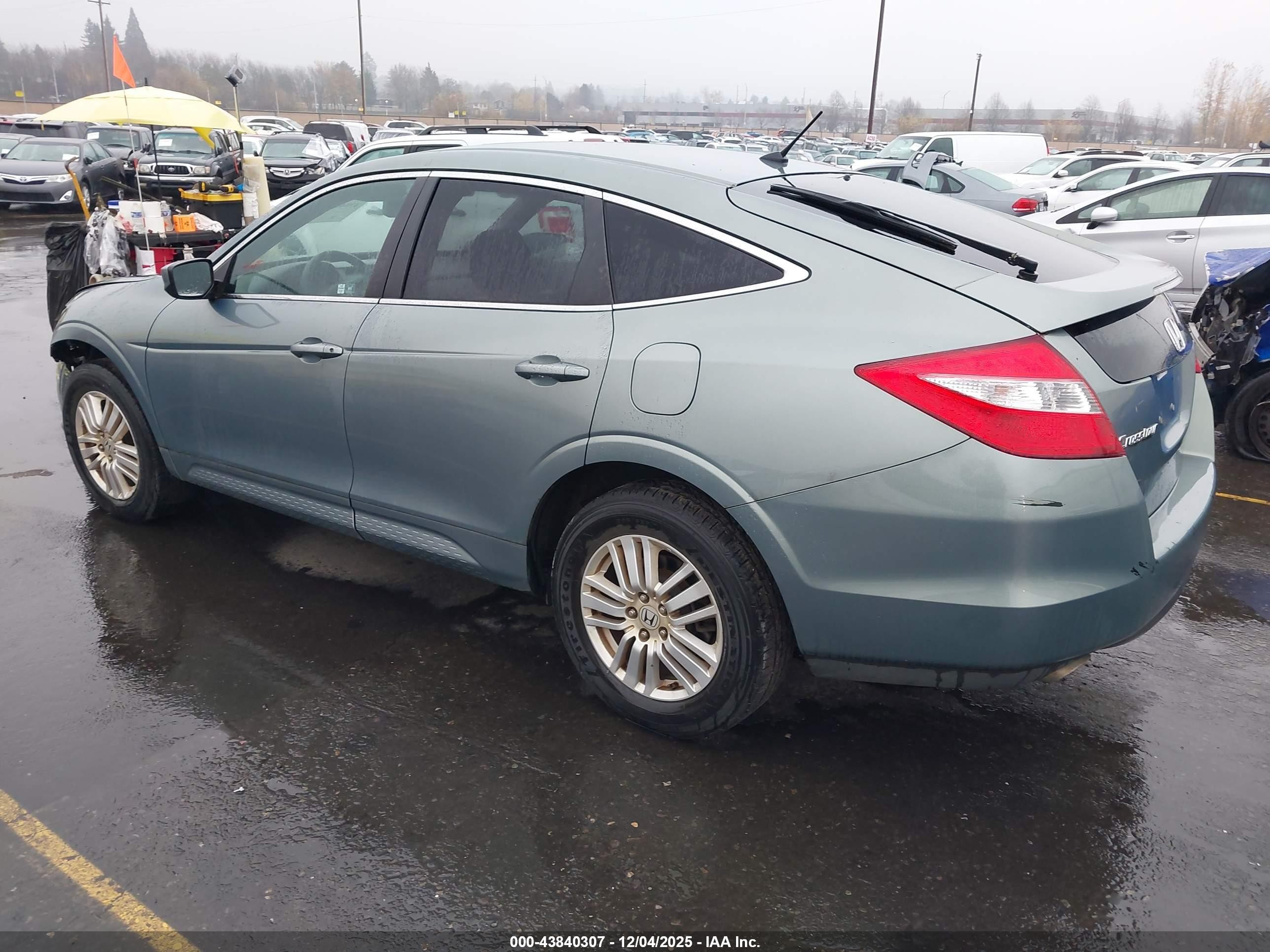 2012 Honda Crosstour 2.4 Ex Light Blue vin: 5J6TF3H3XCL001794