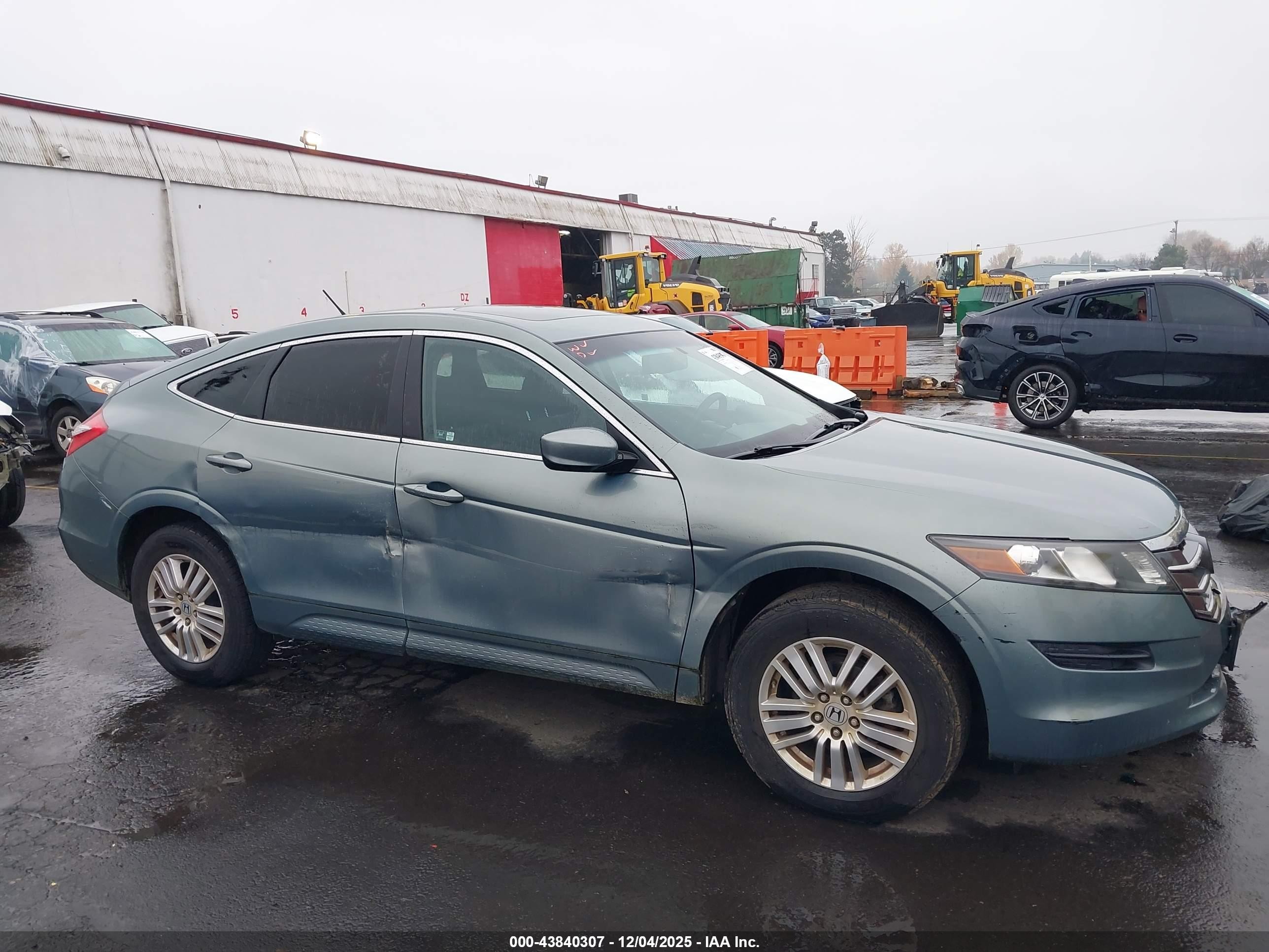 2012 Honda Crosstour 2.4 Ex Light Blue vin: 5J6TF3H3XCL001794
