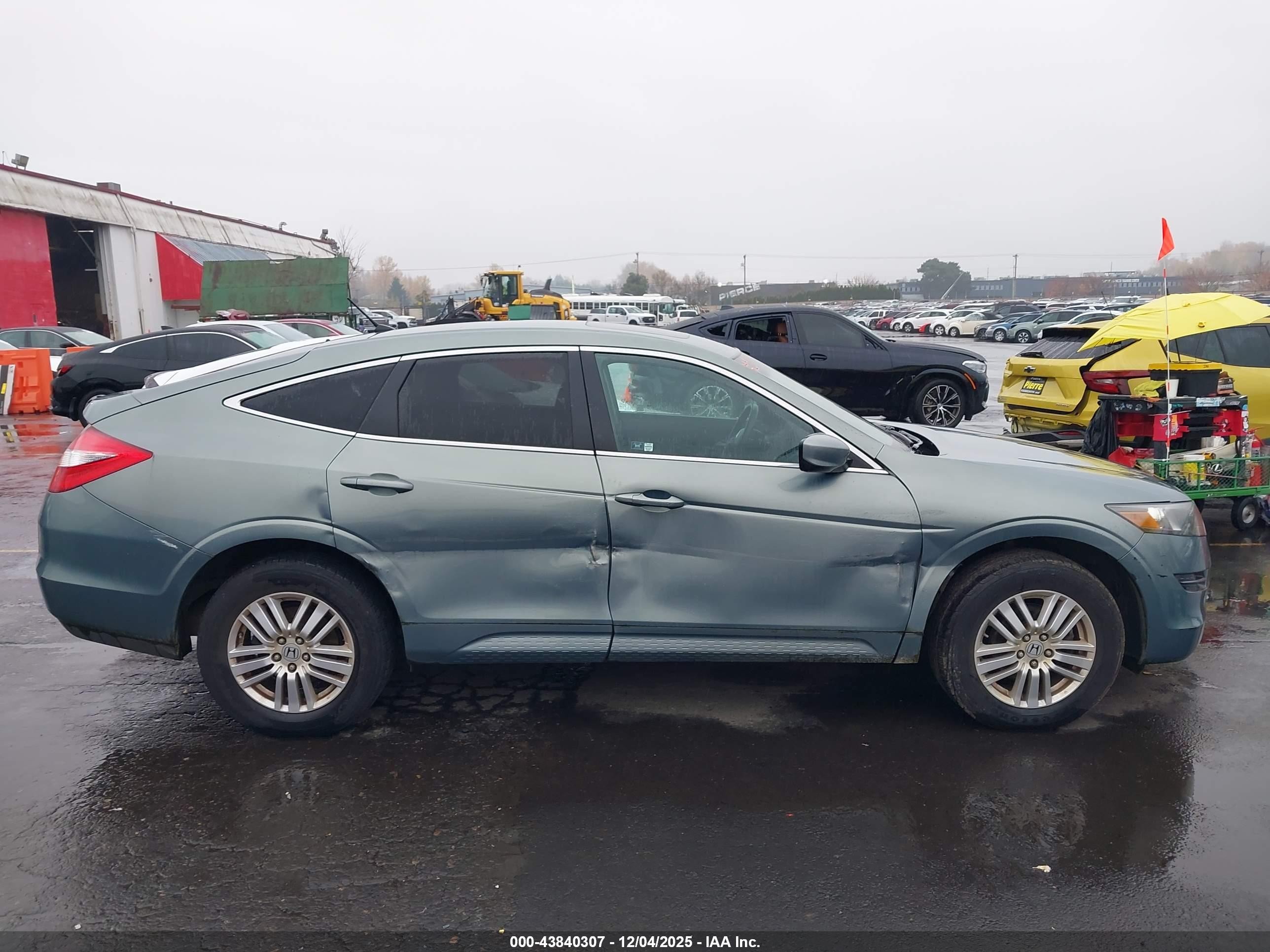 2012 Honda Crosstour 2.4 Ex Light Blue vin: 5J6TF3H3XCL001794