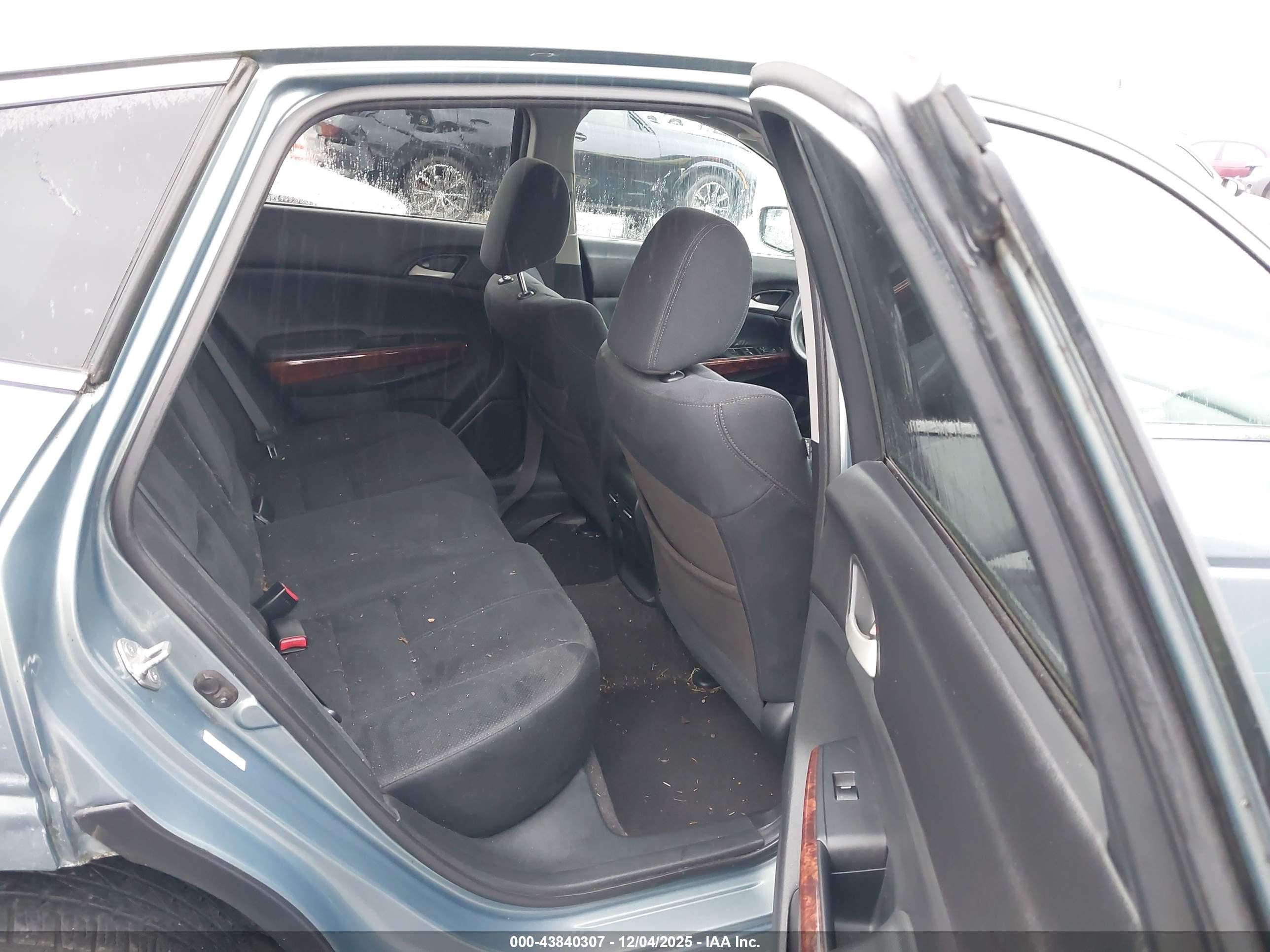 2012 Honda Crosstour 2.4 Ex Light Blue vin: 5J6TF3H3XCL001794