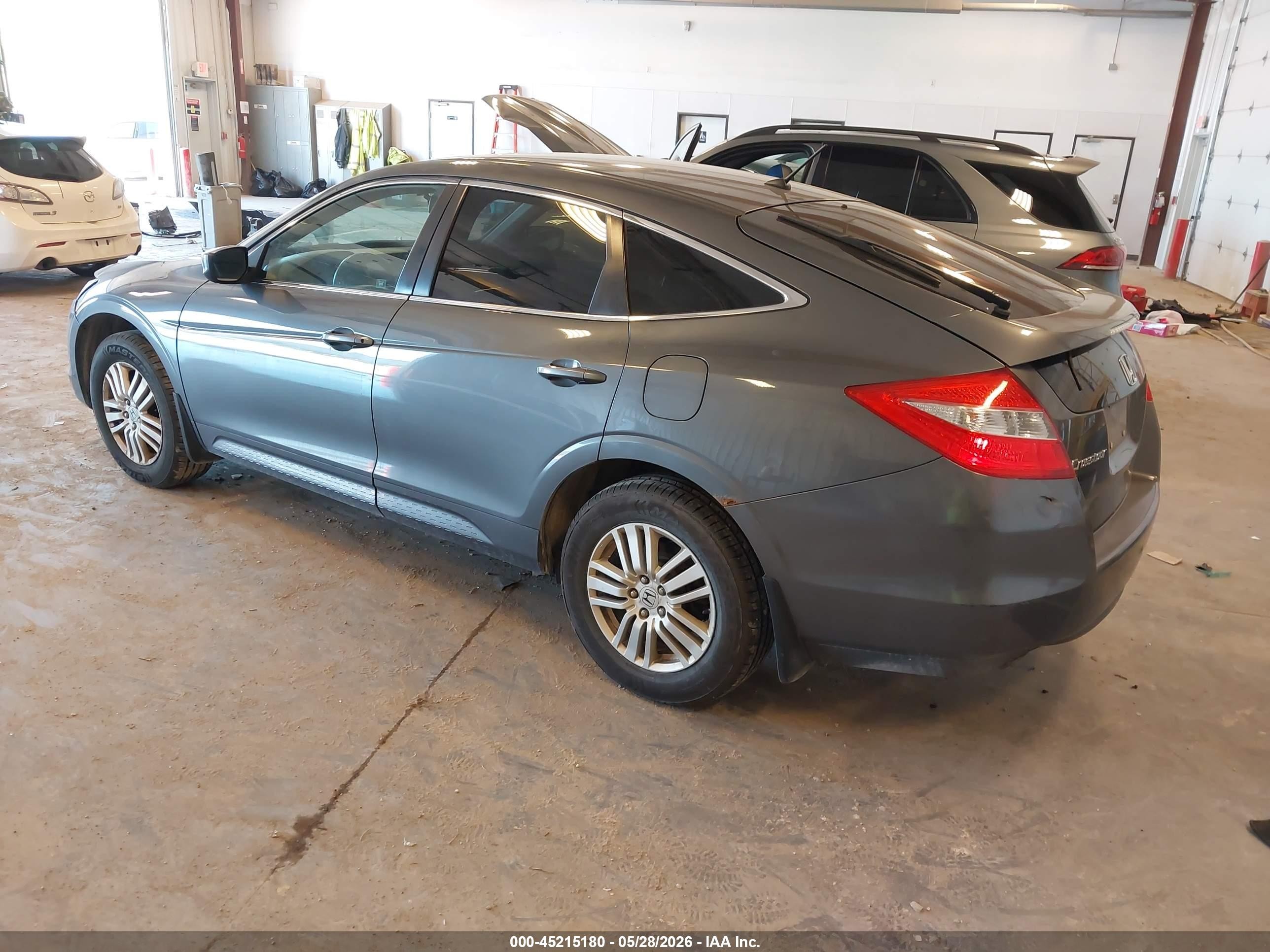 2012 Honda Crosstour 2.4 Ex Gray vin: 5J6TF3H3XCL005019