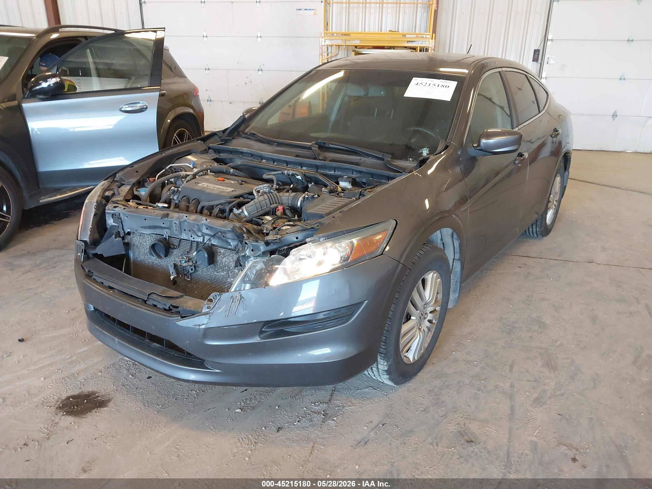2012 Honda Crosstour 2.4 Ex Gray vin: 5J6TF3H3XCL005019