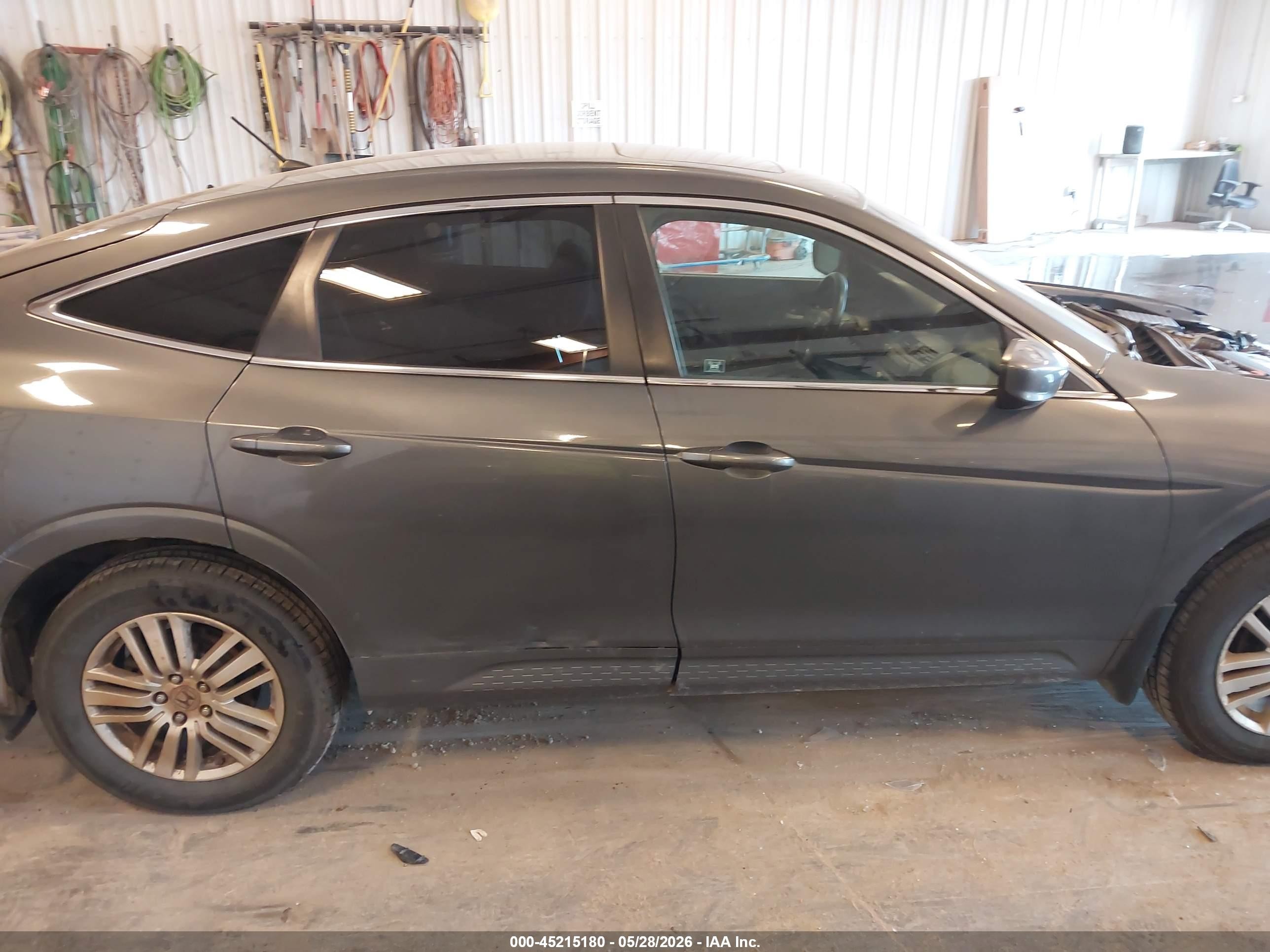 2012 Honda Crosstour 2.4 Ex Gray vin: 5J6TF3H3XCL005019
