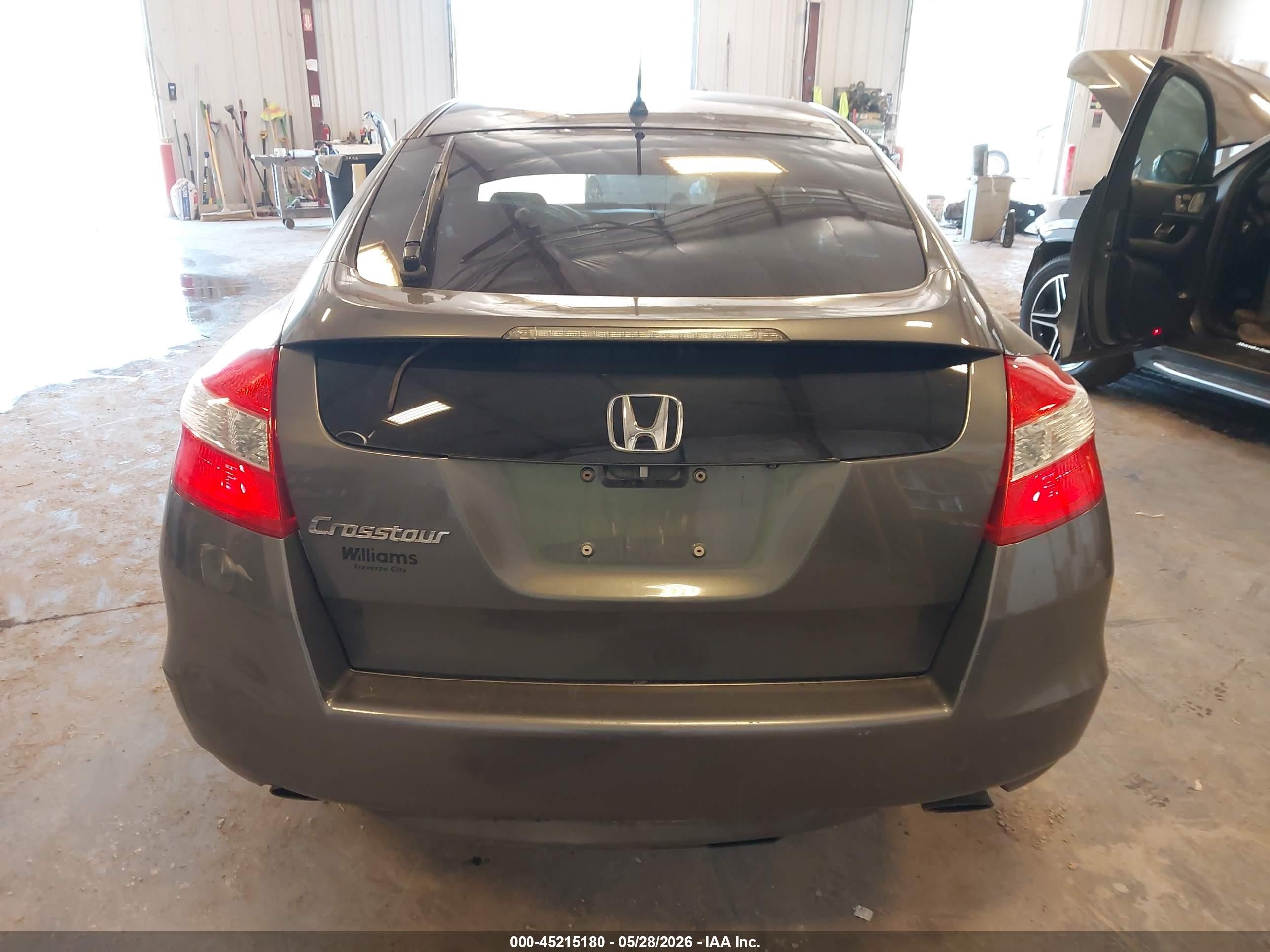 2012 Honda Crosstour 2.4 Ex Gray vin: 5J6TF3H3XCL005019