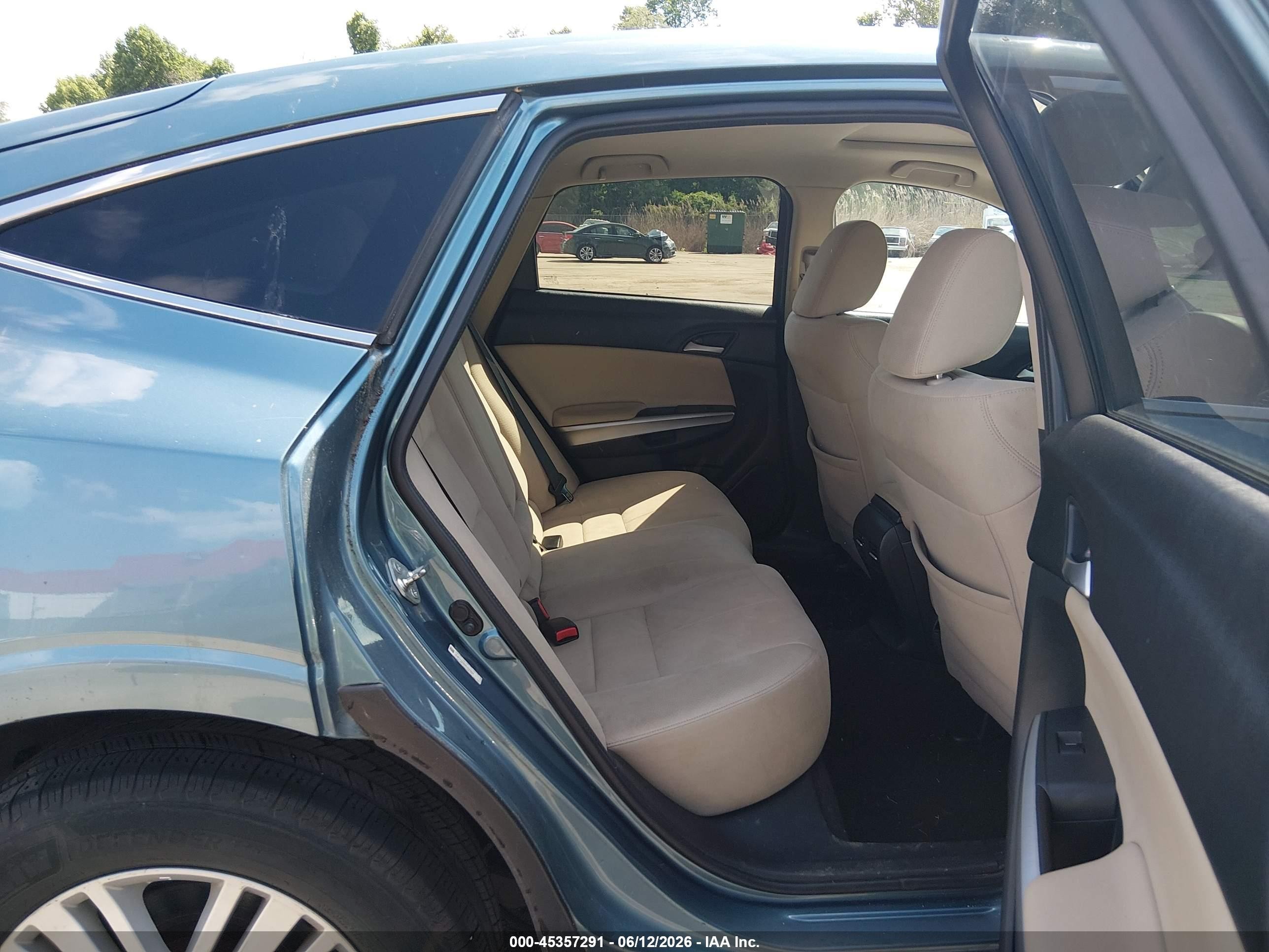 2013 Honda Crosstour Ex Blue vin: 5J6TF3H3XDL004826