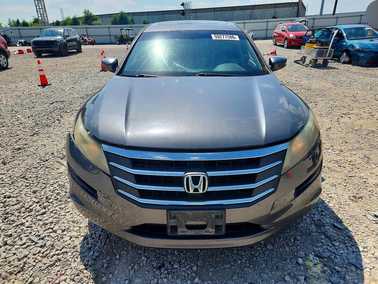 2012 Honda Crosstour Exl Gray vin: 5J6TF3H50CL005323