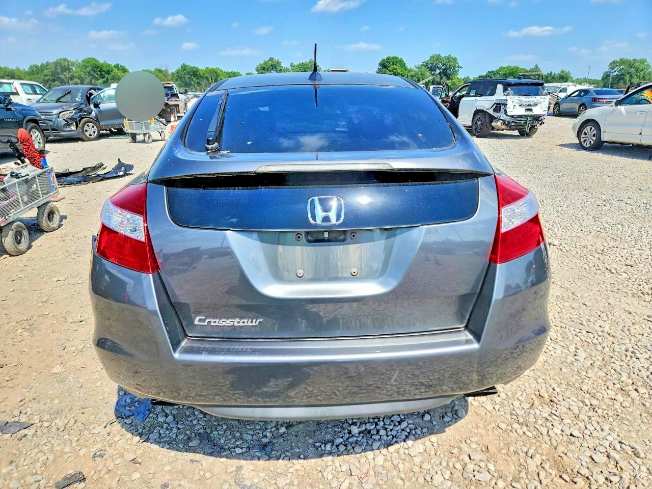 2012 Honda Crosstour Exl Gray vin: 5J6TF3H50CL005323