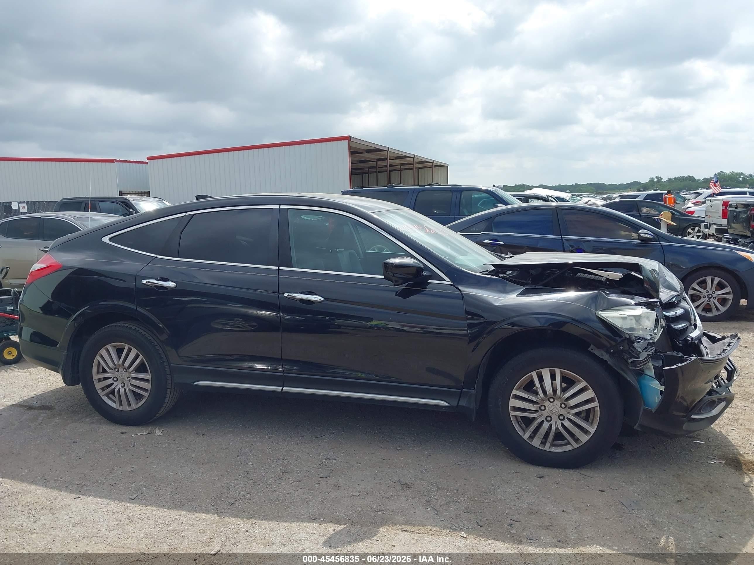 2014 Honda Crosstour Ex-l Черный vin: 5J6TF3H50EL000156