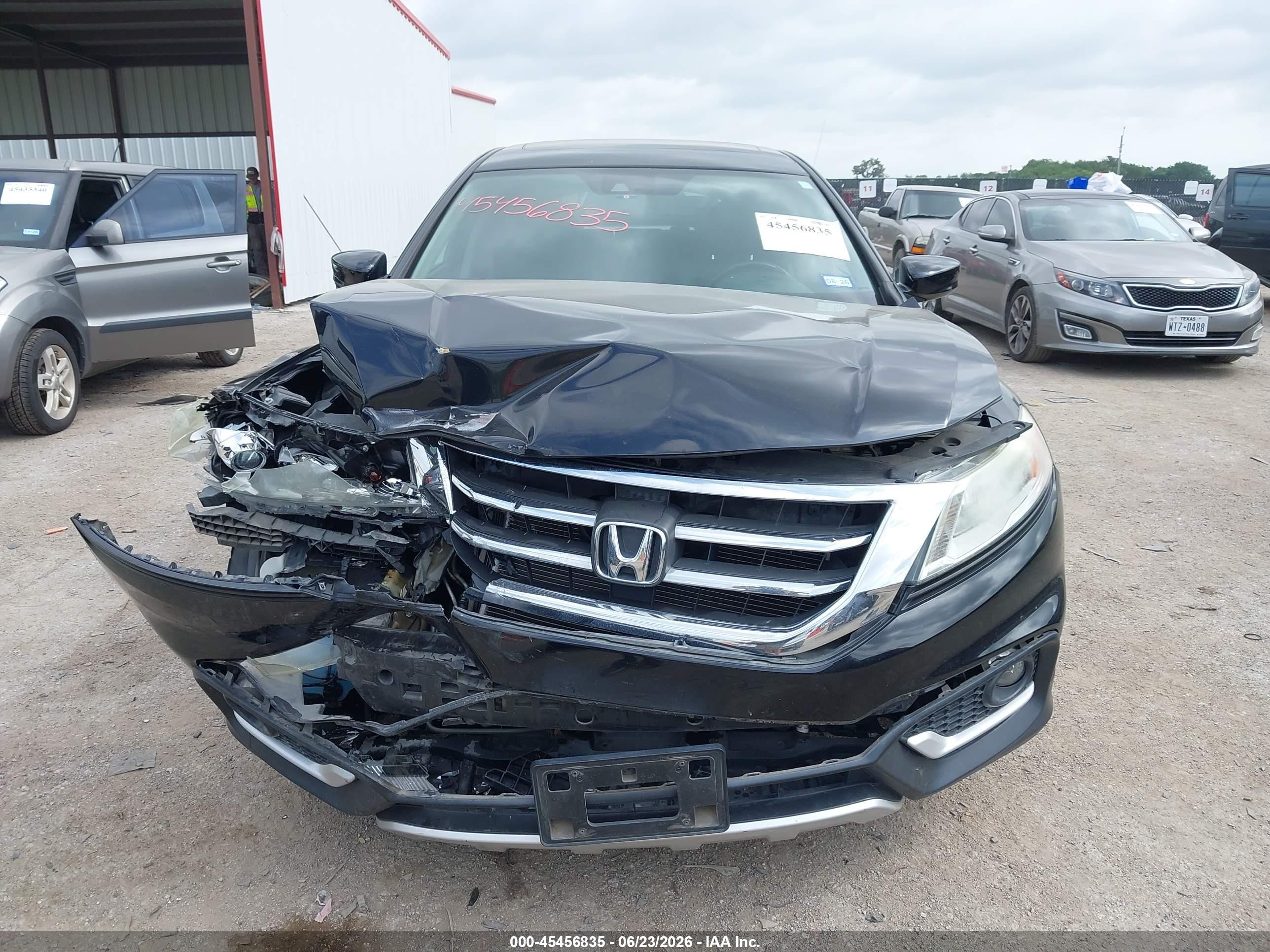 2014 Honda Crosstour Ex-l Черный vin: 5J6TF3H50EL000156