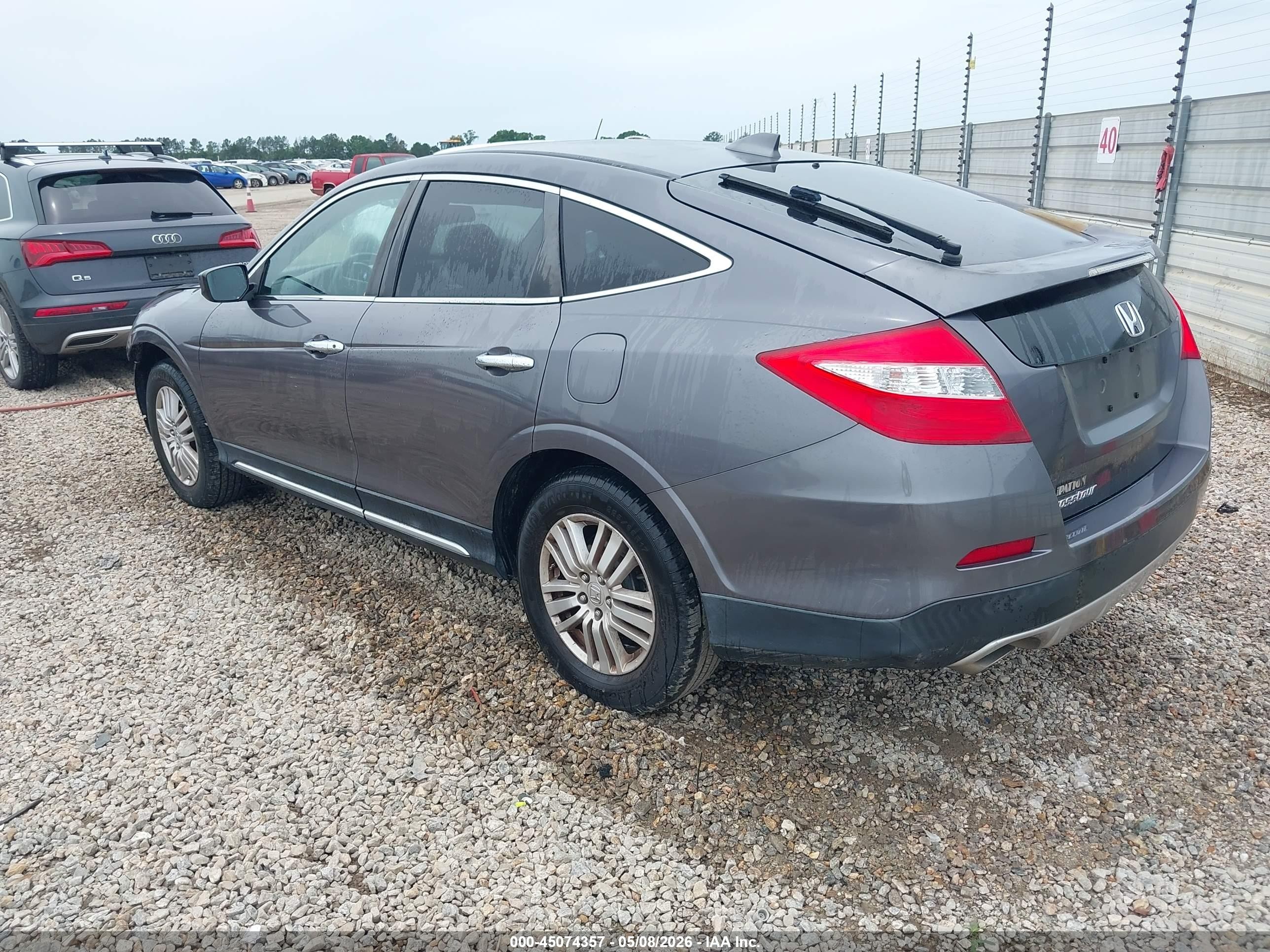 2015 Honda Crosstour Ex-l Gray vin: 5J6TF3H50FL001664