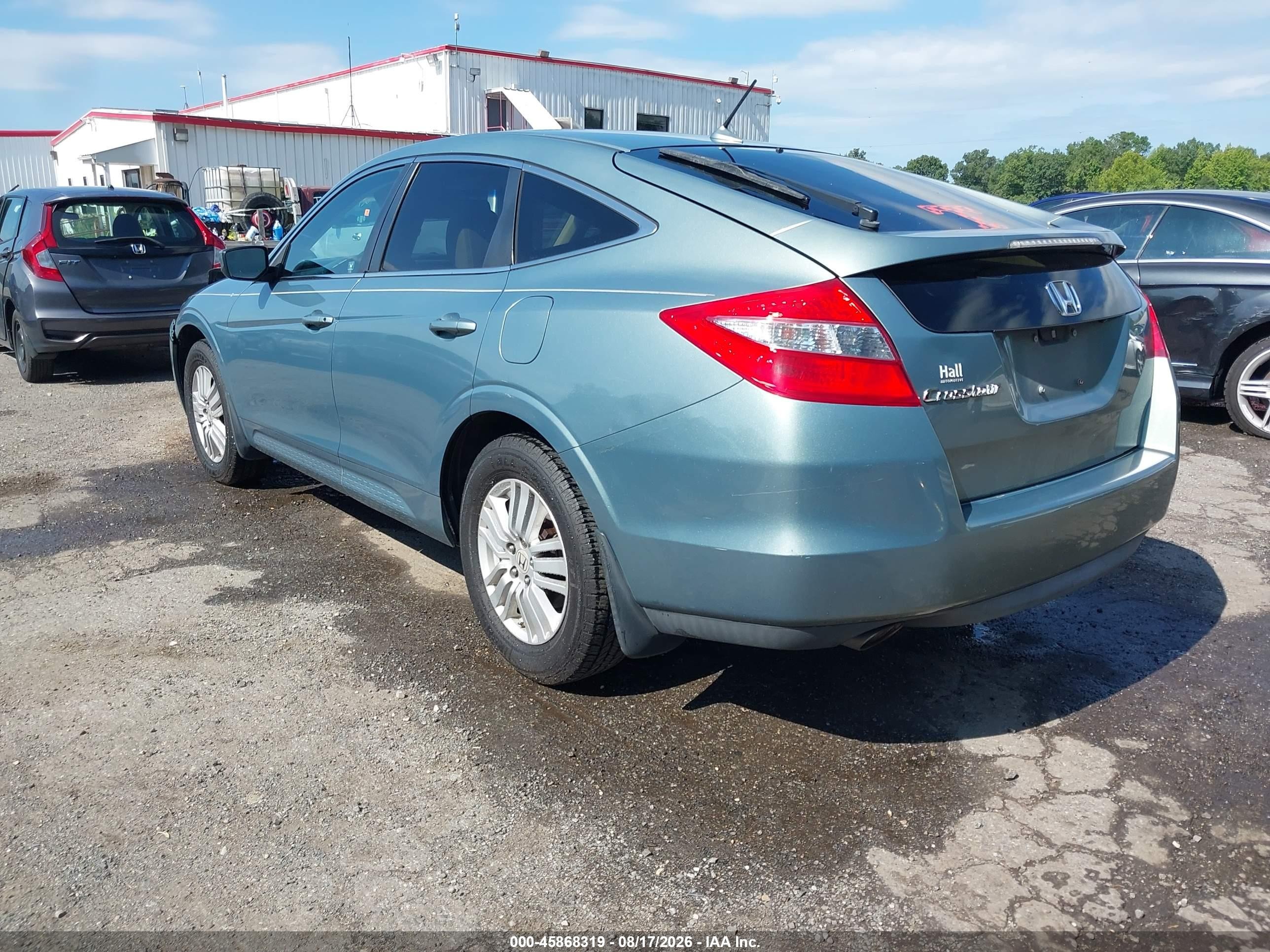 2012 Honda Crosstour 2.4 Ex-l Light Blue vin: 5J6TF3H51CL005508