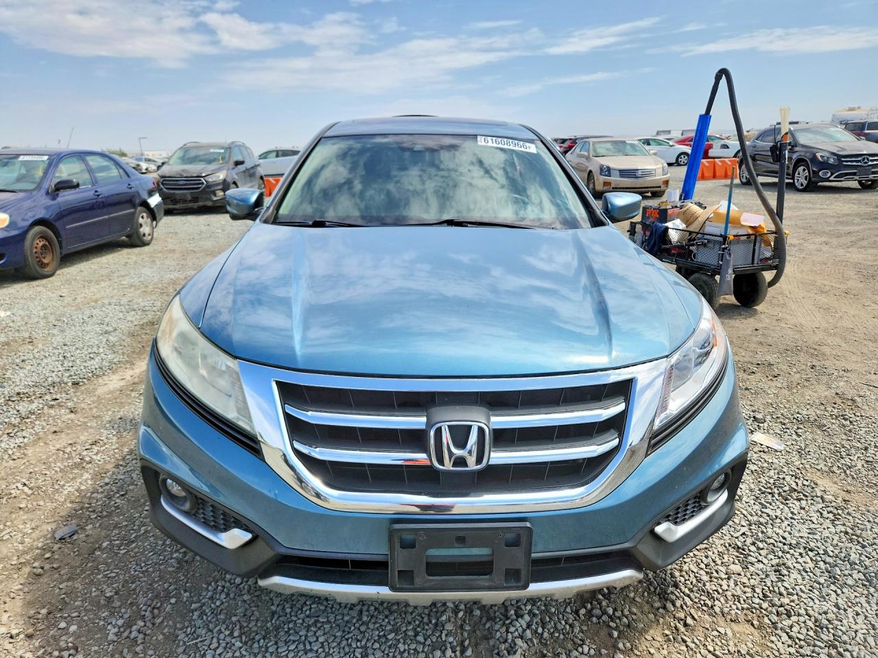 2013 Honda Crosstour Exl Синий vin: 5J6TF3H51DL004456