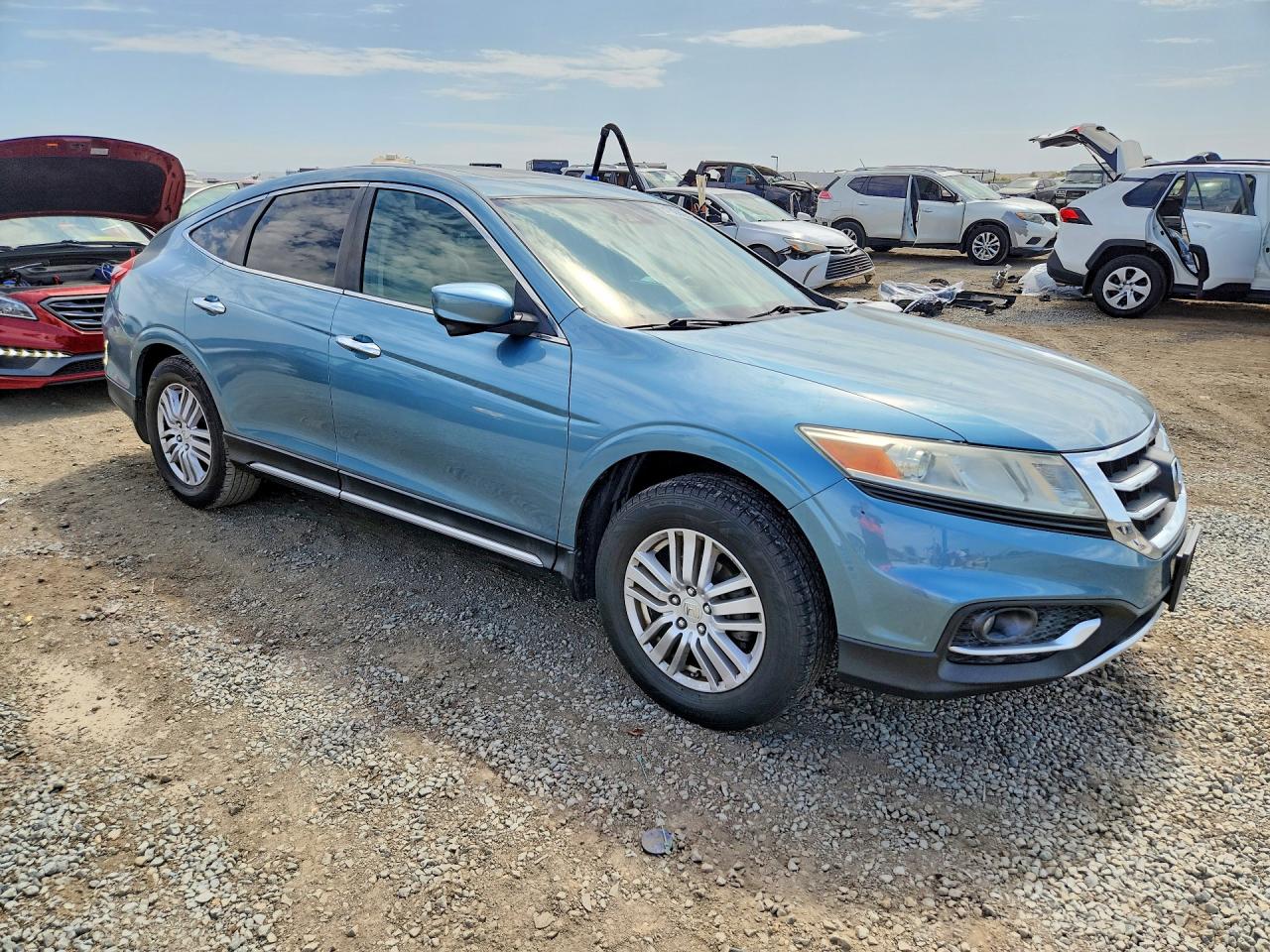 2013 Honda Crosstour Exl Синий vin: 5J6TF3H51DL004456