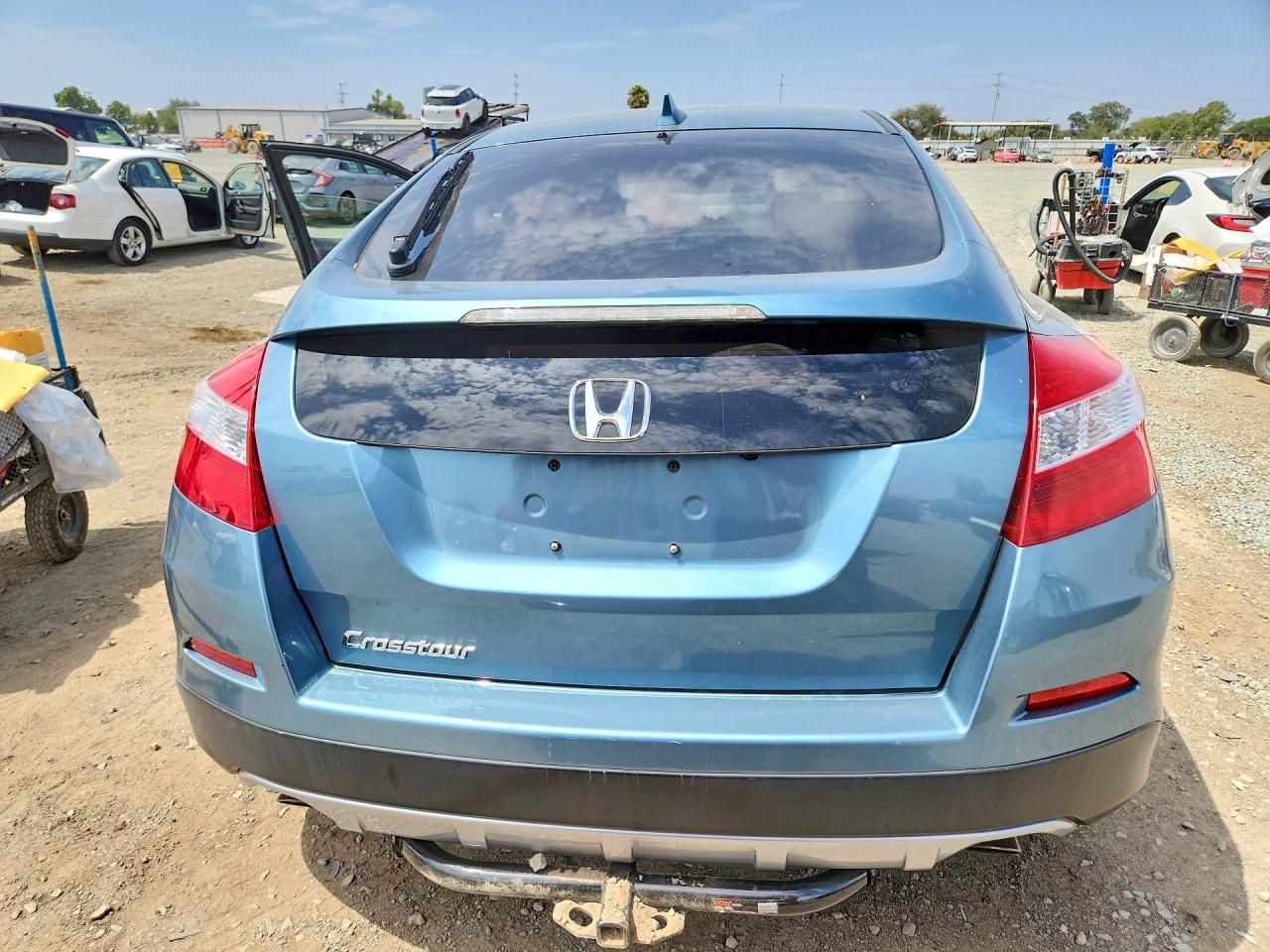 2013 Honda Crosstour Exl Синий vin: 5J6TF3H51DL004456