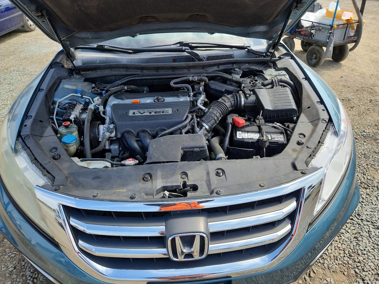 2013 Honda Crosstour Exl Синий vin: 5J6TF3H51DL004456