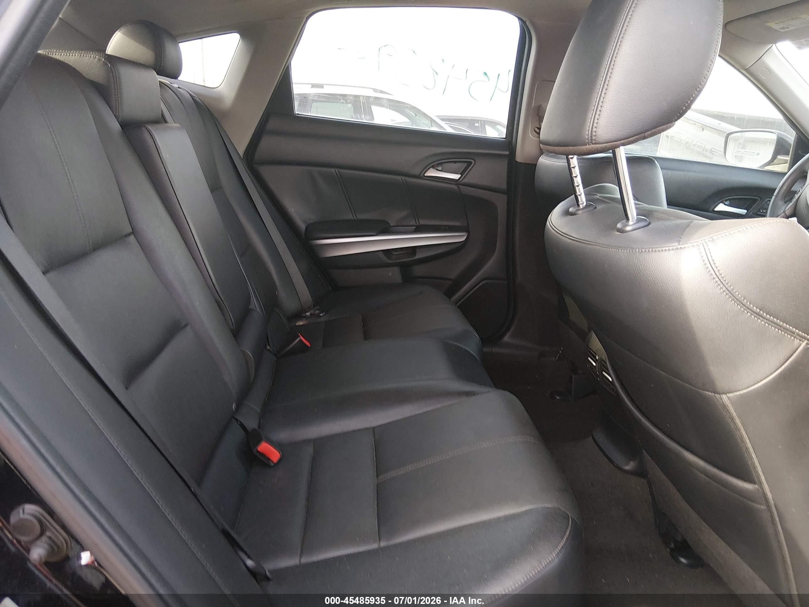2014 Honda Crosstour Ex-l Black vin: 5J6TF3H51EL000599