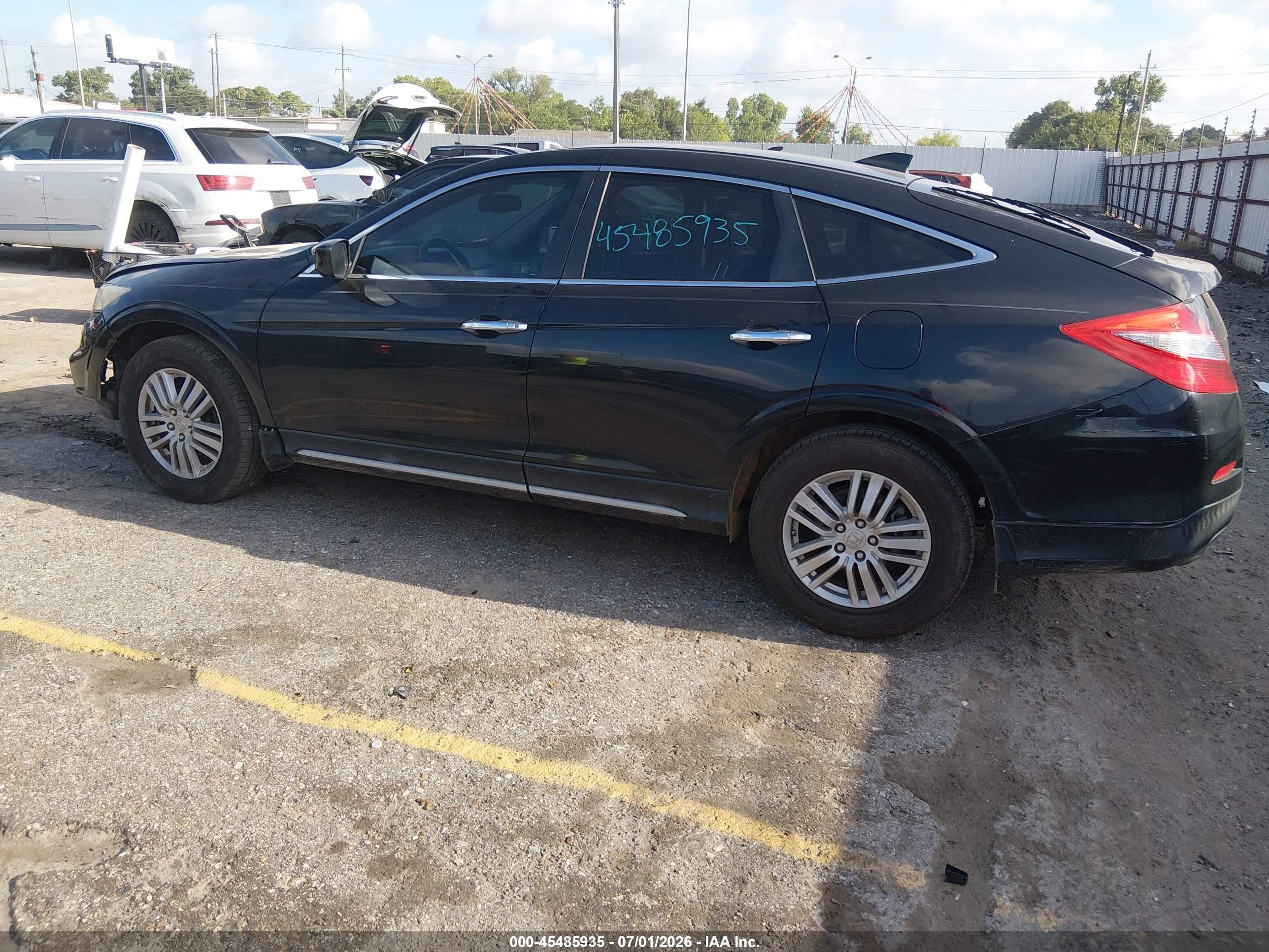 2014 Honda Crosstour Ex-l Black vin: 5J6TF3H51EL000599