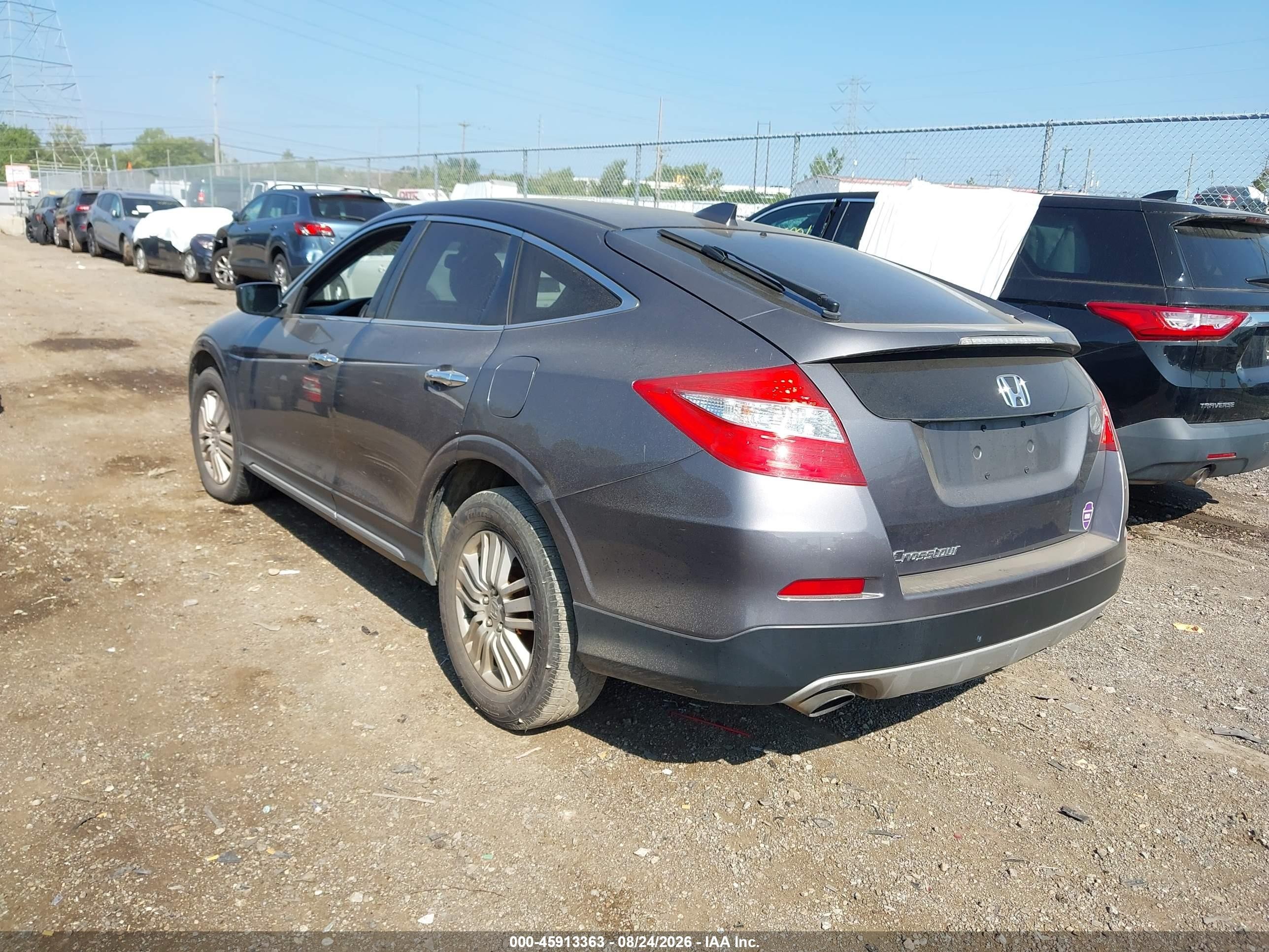 2015 Honda Crosstour Ex-l Серый vin: 5J6TF3H51FL001818
