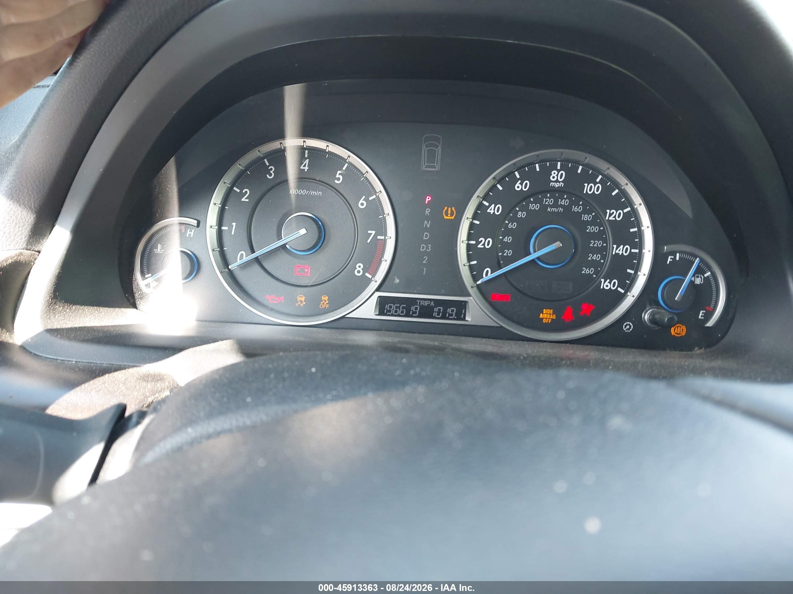 2015 Honda Crosstour Ex-l Серый vin: 5J6TF3H51FL001818