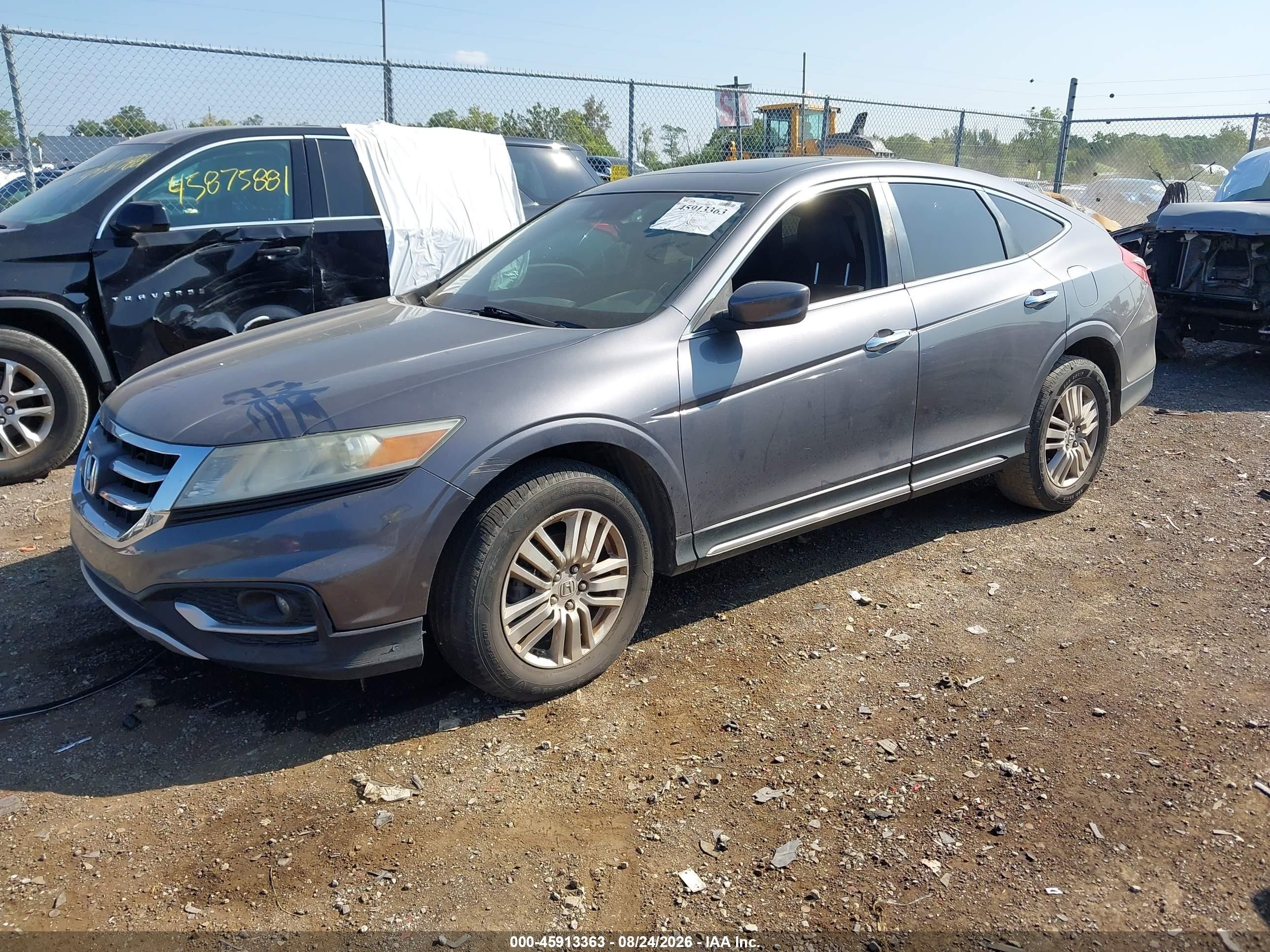 2015 Honda Crosstour Ex-l Серый vin: 5J6TF3H51FL001818