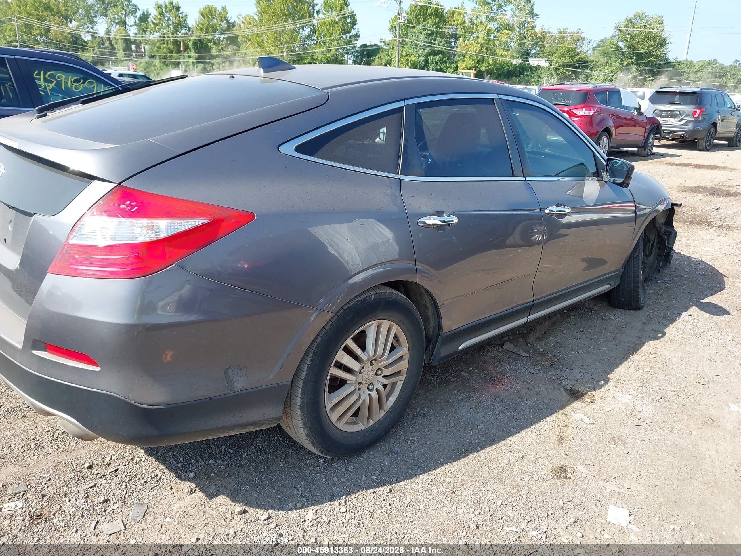 2015 Honda Crosstour Ex-l Серый vin: 5J6TF3H51FL001818