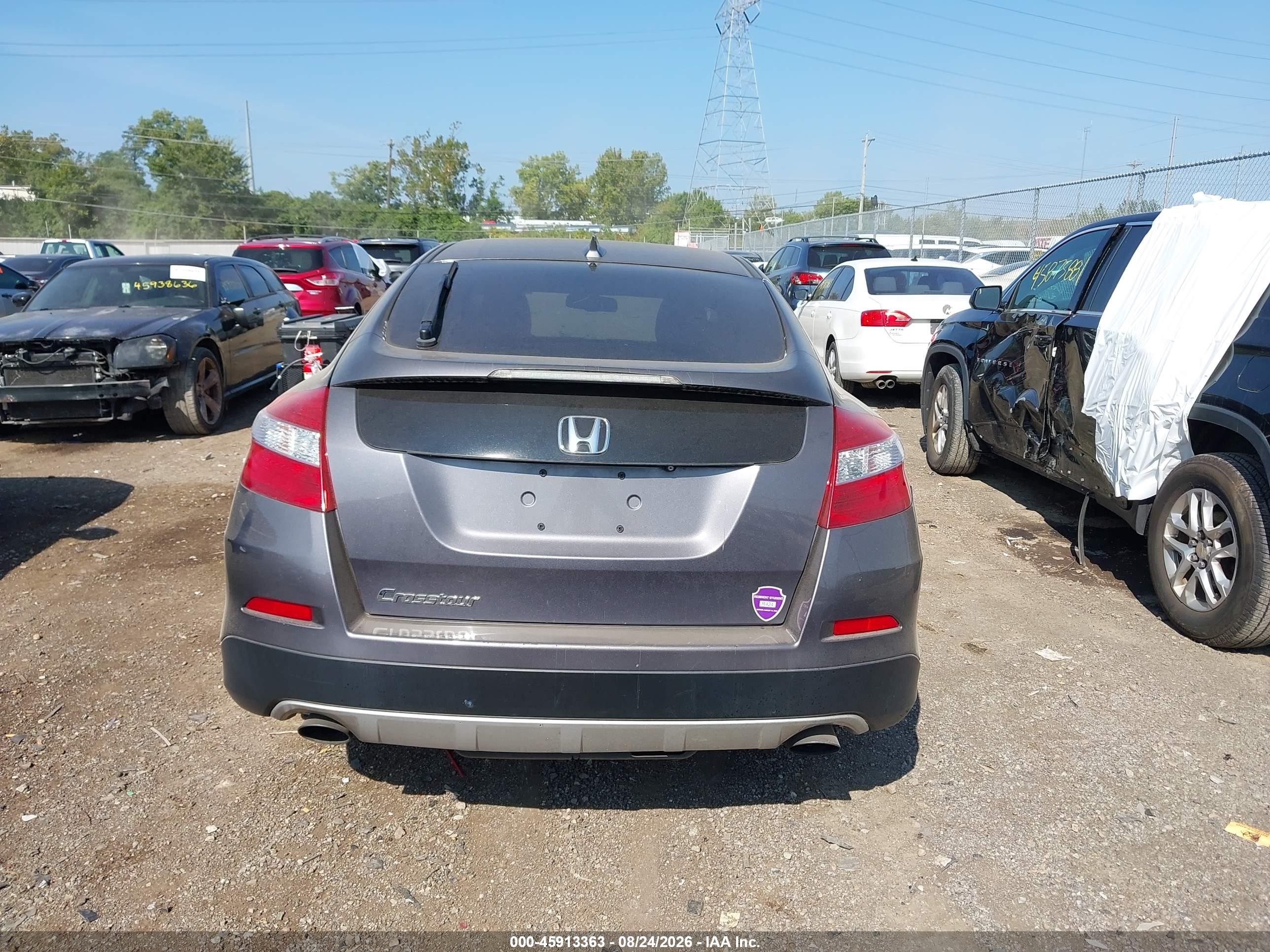 2015 Honda Crosstour Ex-l Серый vin: 5J6TF3H51FL001818