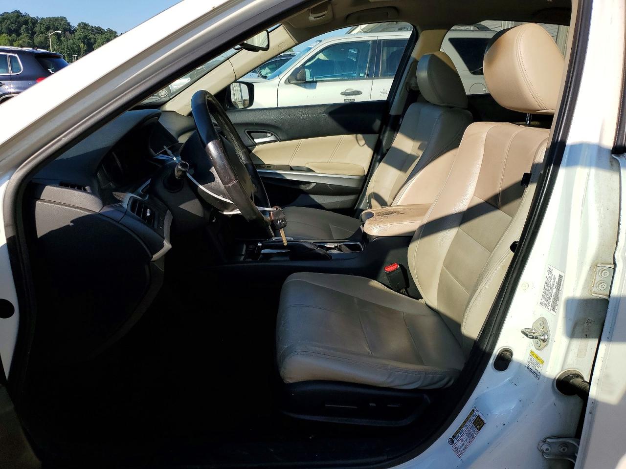 2013 Honda Crosstour Exl White vin: 5J6TF3H52DL005597