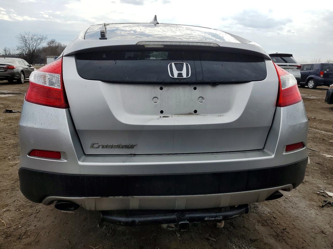2015 Honda Crosstour Exl Silver vin: 5J6TF3H52FL002377