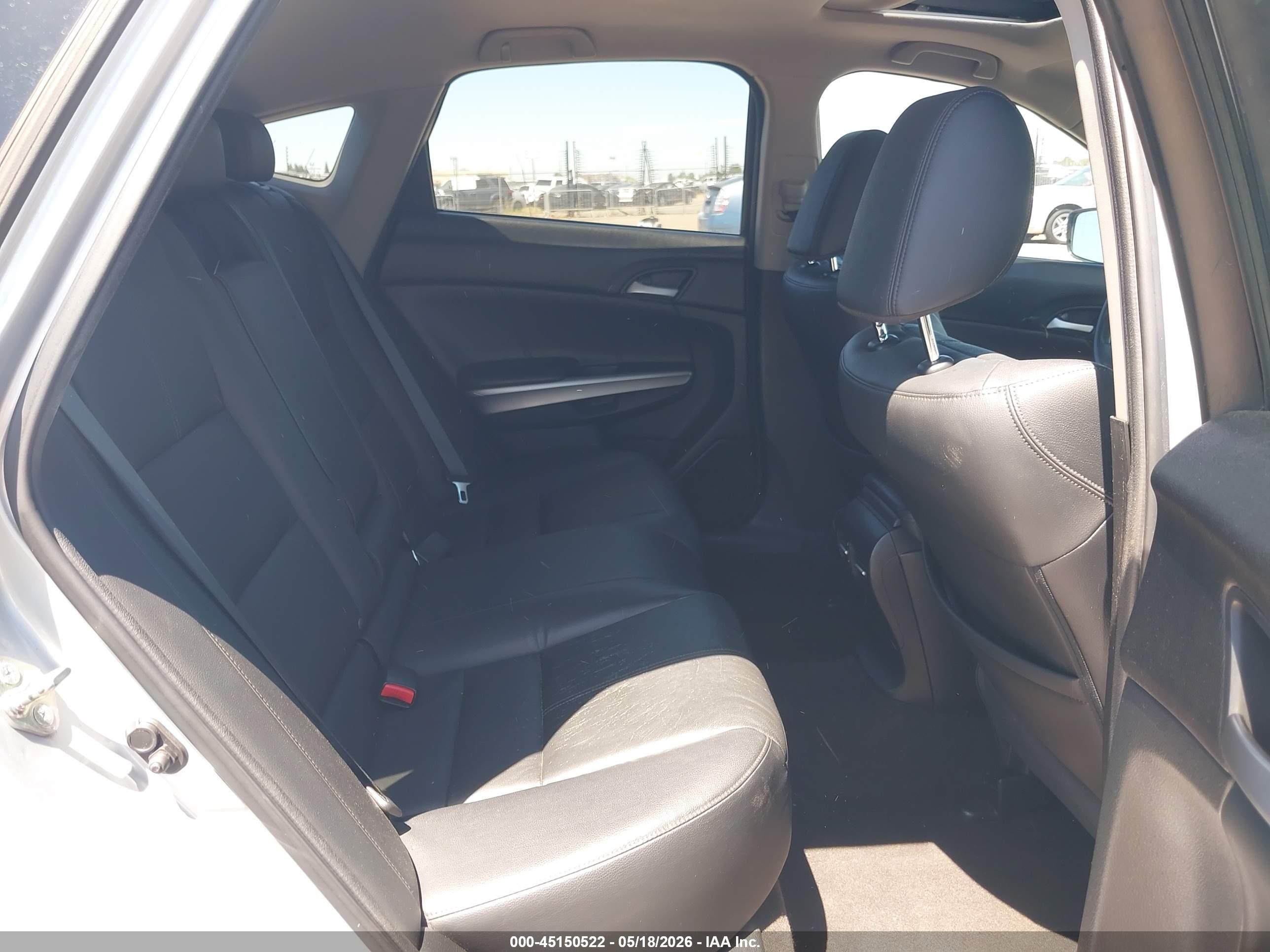 2013 Honda Crosstour Ex-l Silver vin: 5J6TF3H53DL001719