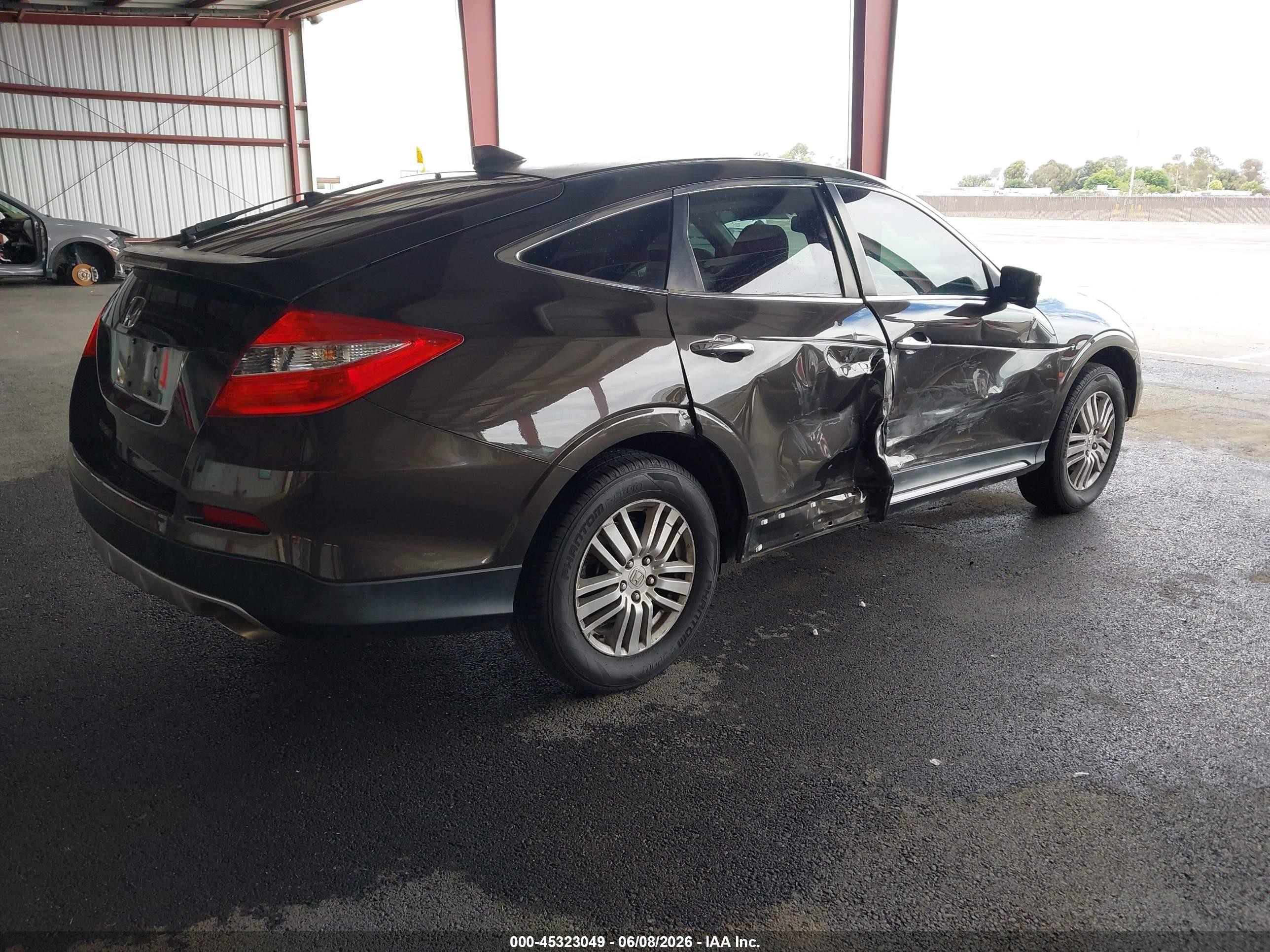 2013 Honda Crosstour Ex-l Brown vin: 5J6TF3H53DL005706