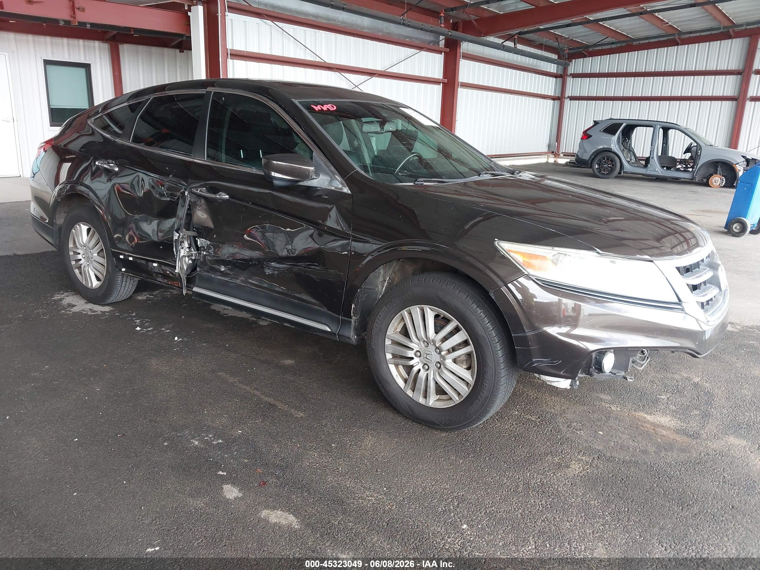 2013 Honda Crosstour Ex-l Brown vin: 5J6TF3H53DL005706