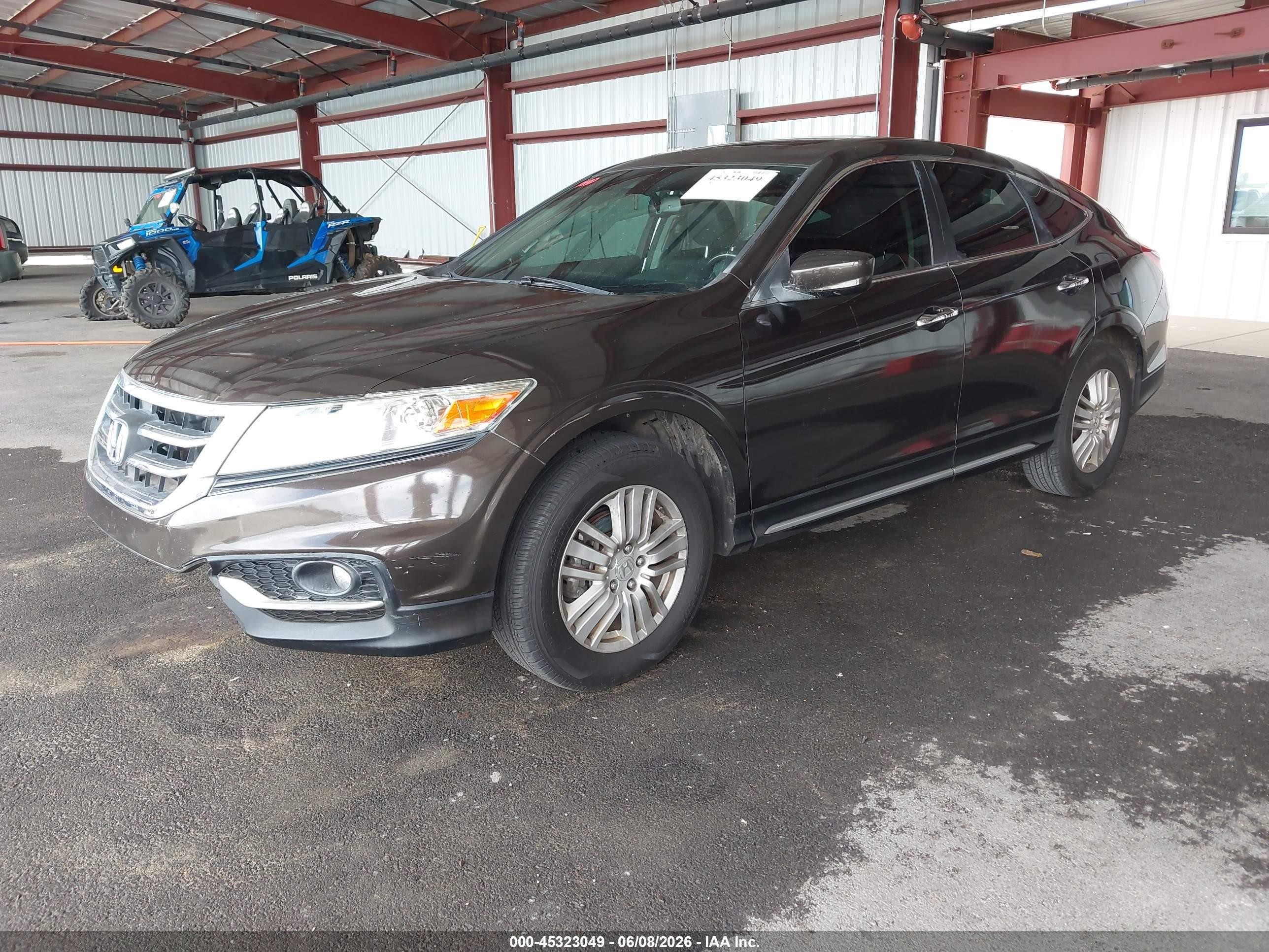 2013 Honda Crosstour Ex-l Brown vin: 5J6TF3H53DL005706