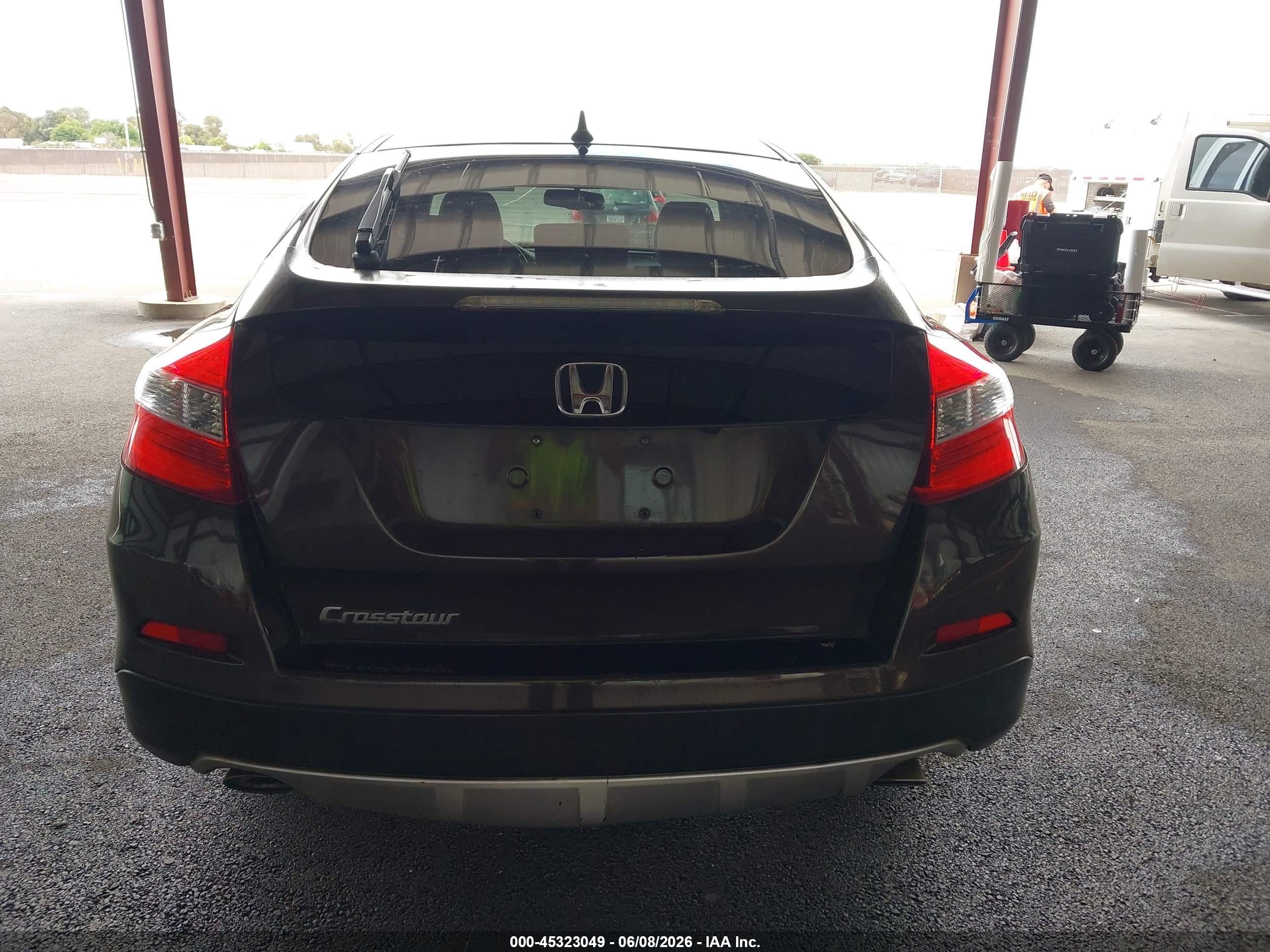 2013 Honda Crosstour Ex-l Brown vin: 5J6TF3H53DL005706