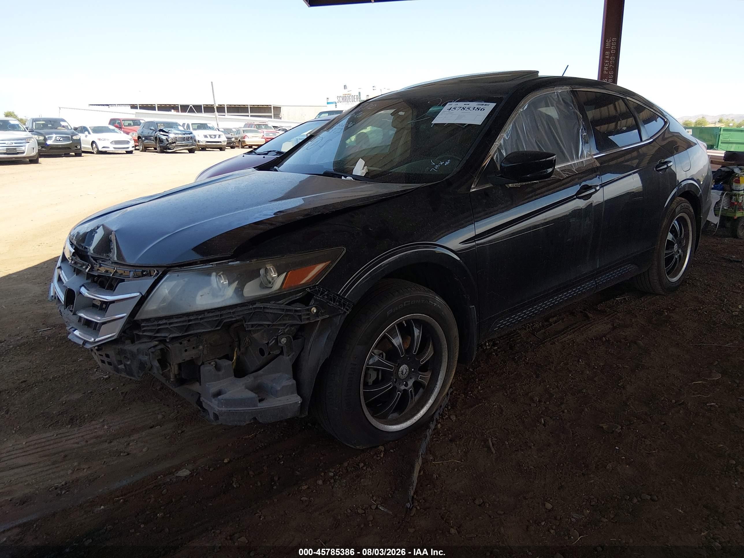 2012 Honda Crosstour 2.4 Ex-l Черный vin: 5J6TF3H54CL000836