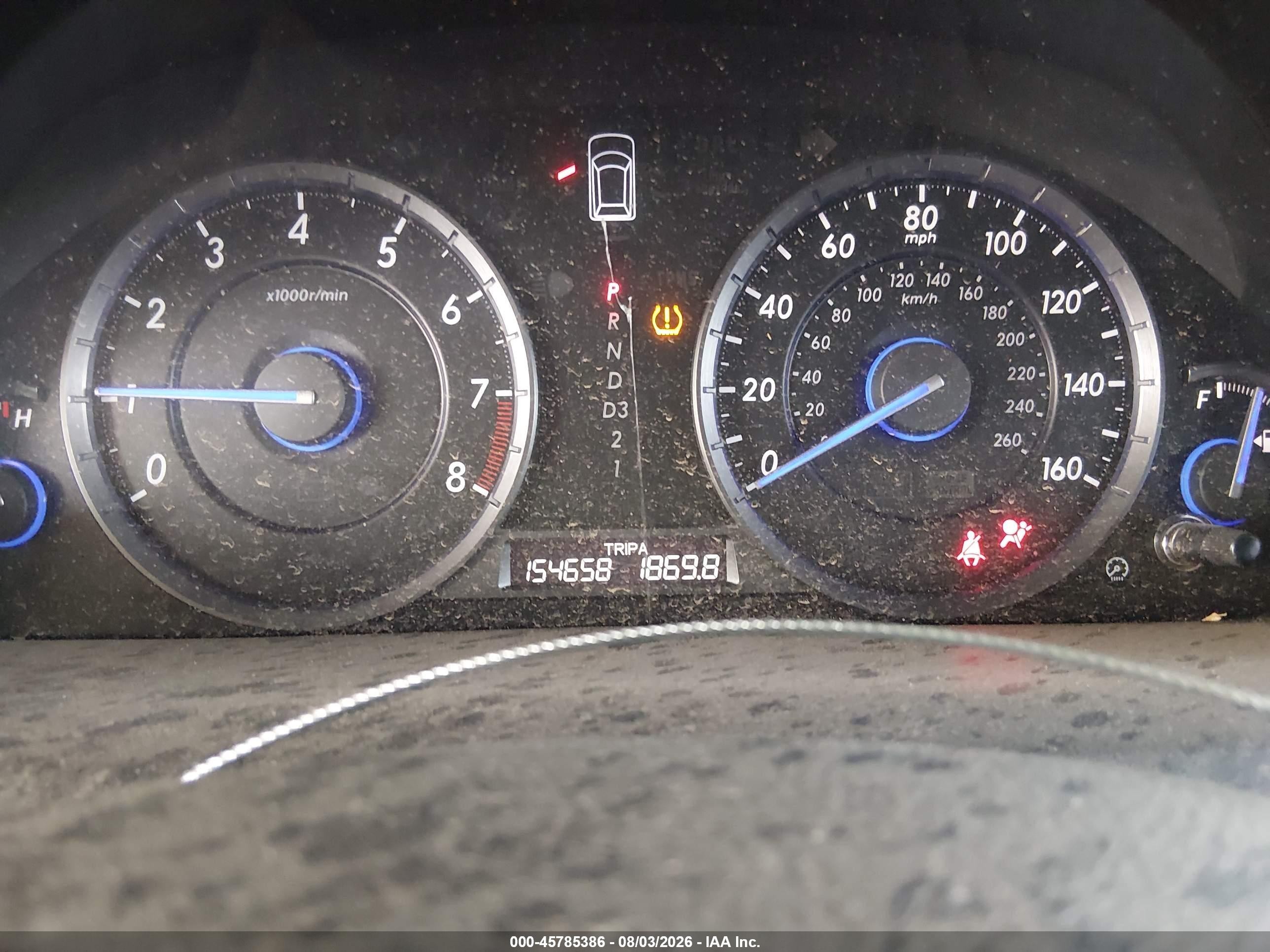 2012 Honda Crosstour 2.4 Ex-l Черный vin: 5J6TF3H54CL000836