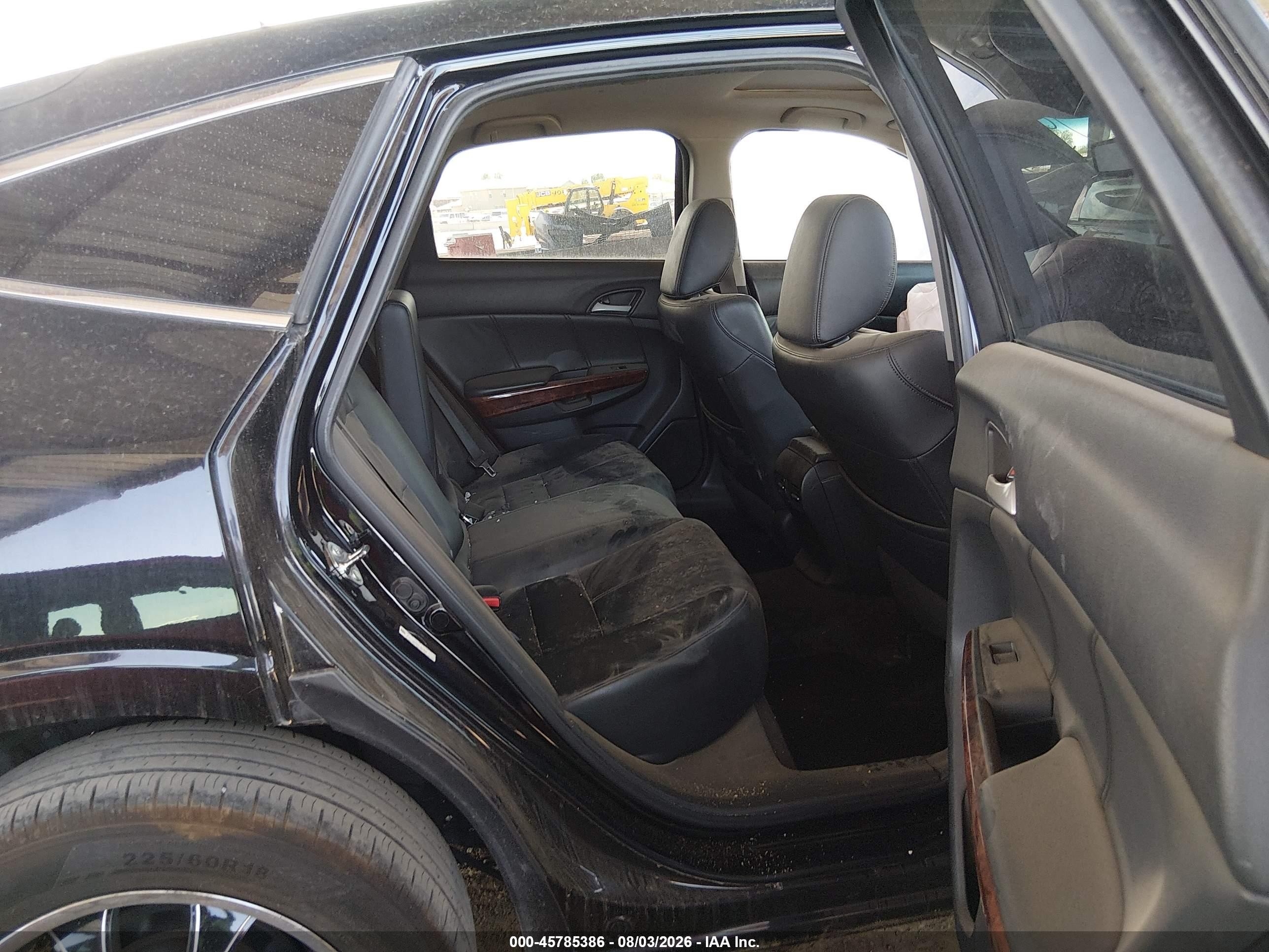 2012 Honda Crosstour 2.4 Ex-l Черный vin: 5J6TF3H54CL000836