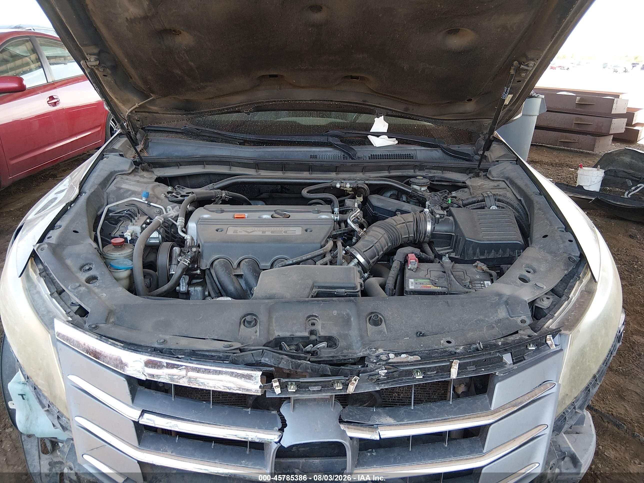 2012 Honda Crosstour 2.4 Ex-l Черный vin: 5J6TF3H54CL000836