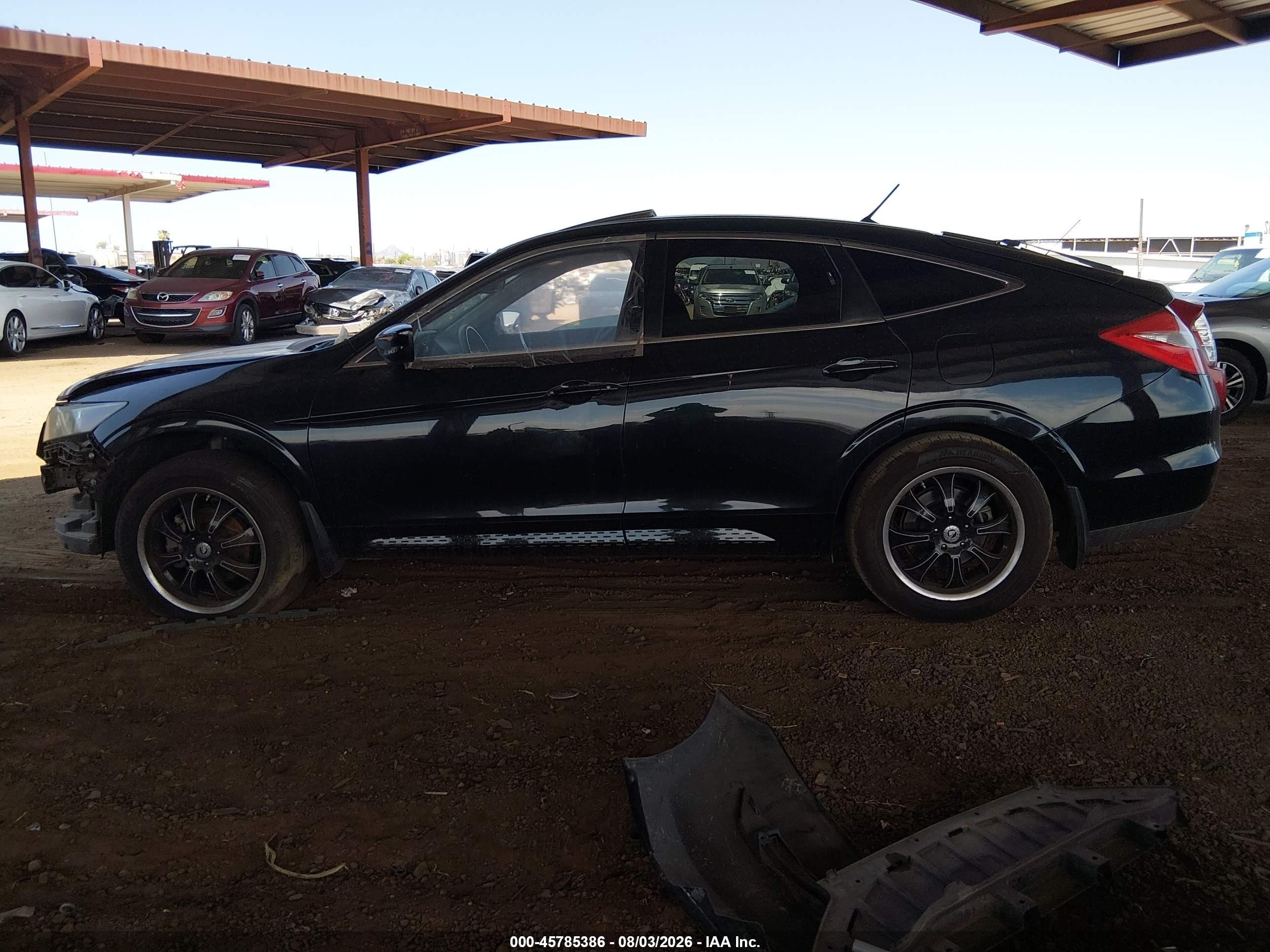 2012 Honda Crosstour 2.4 Ex-l Черный vin: 5J6TF3H54CL000836
