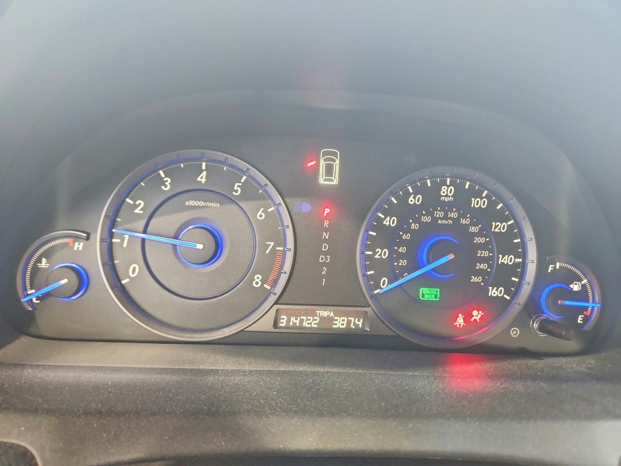 2012 Honda Crosstour Exl Зеленый vin: 5J6TF3H54CL005857