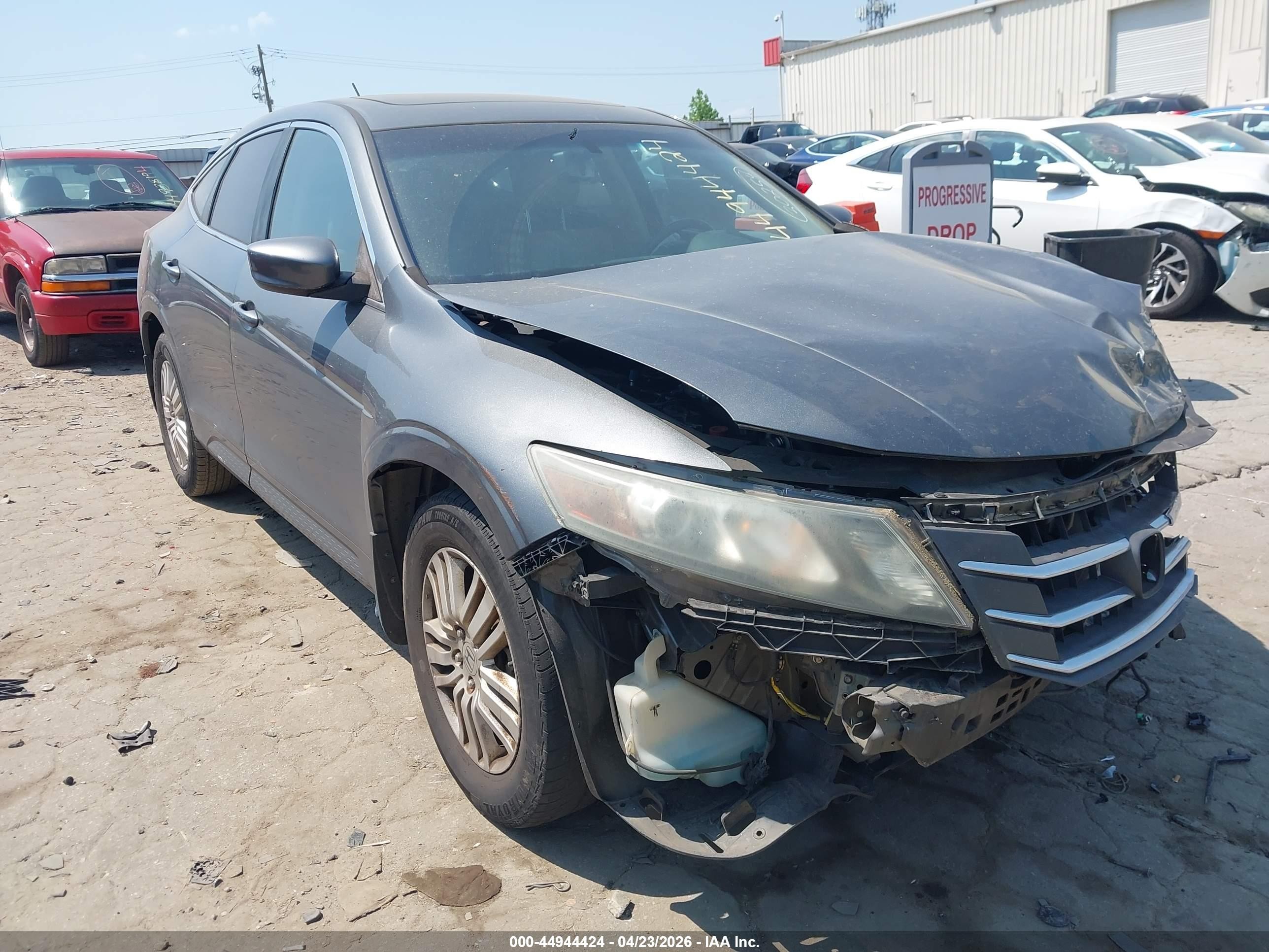 2012 Honda Crosstour 2.4 Ex-l Gray vin: 5J6TF3H54CL006037