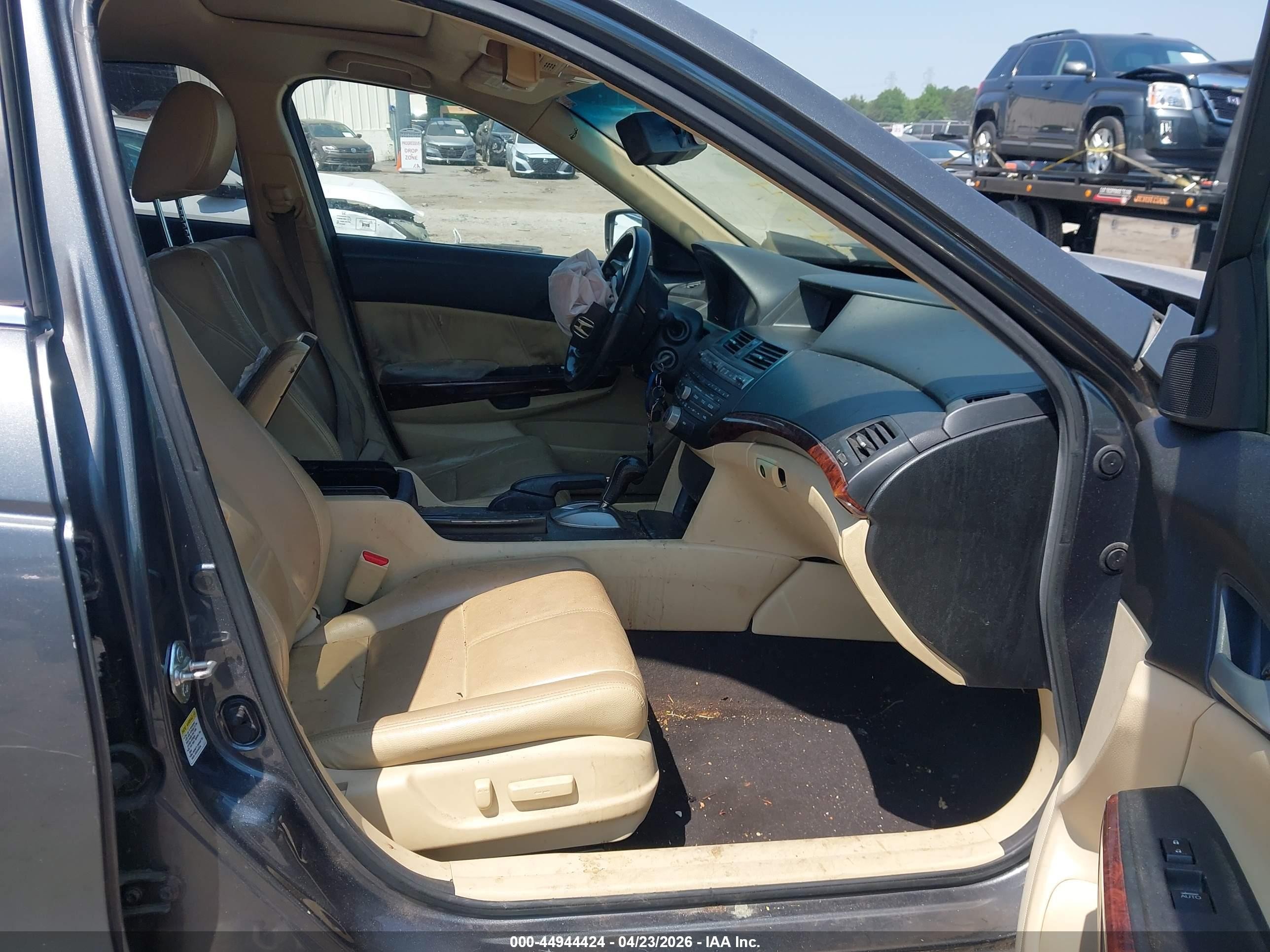 2012 Honda Crosstour 2.4 Ex-l Gray vin: 5J6TF3H54CL006037