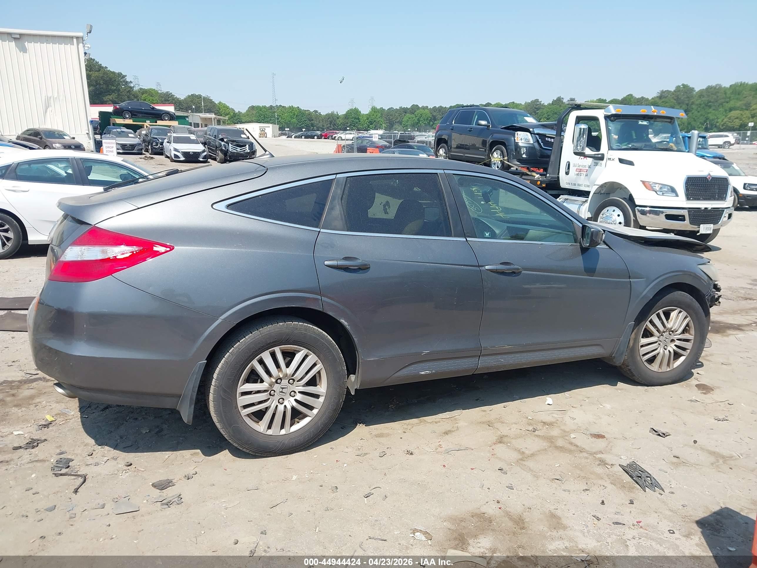 2012 Honda Crosstour 2.4 Ex-l Gray vin: 5J6TF3H54CL006037